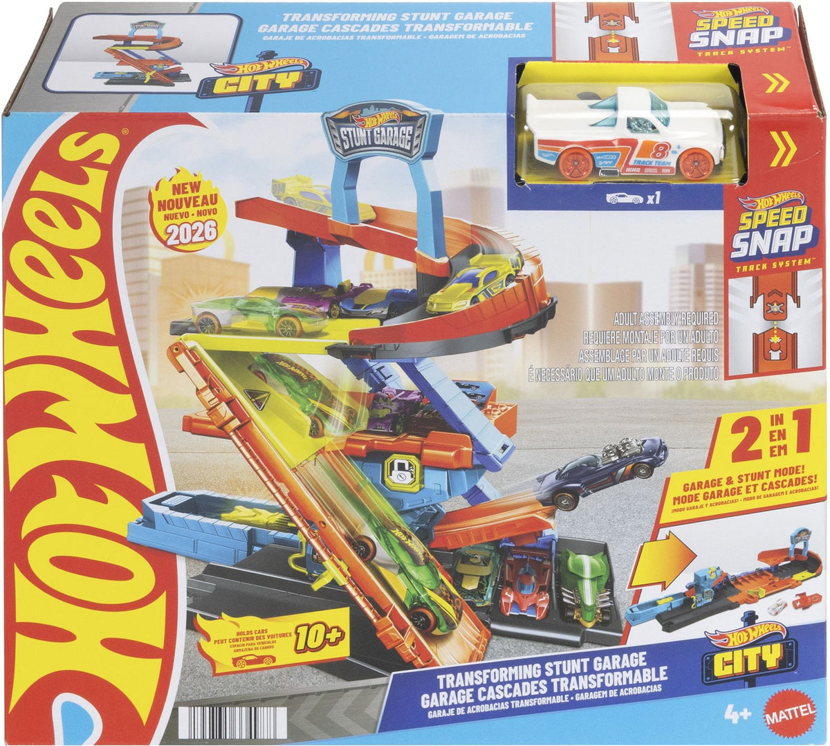 Hot Wheels City¿ Transforming Stunt Garage JHL94