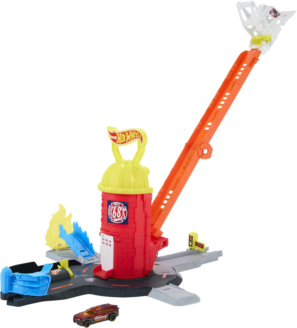 Hot Wheels City¿ Super Fire Station Rescue JHL95