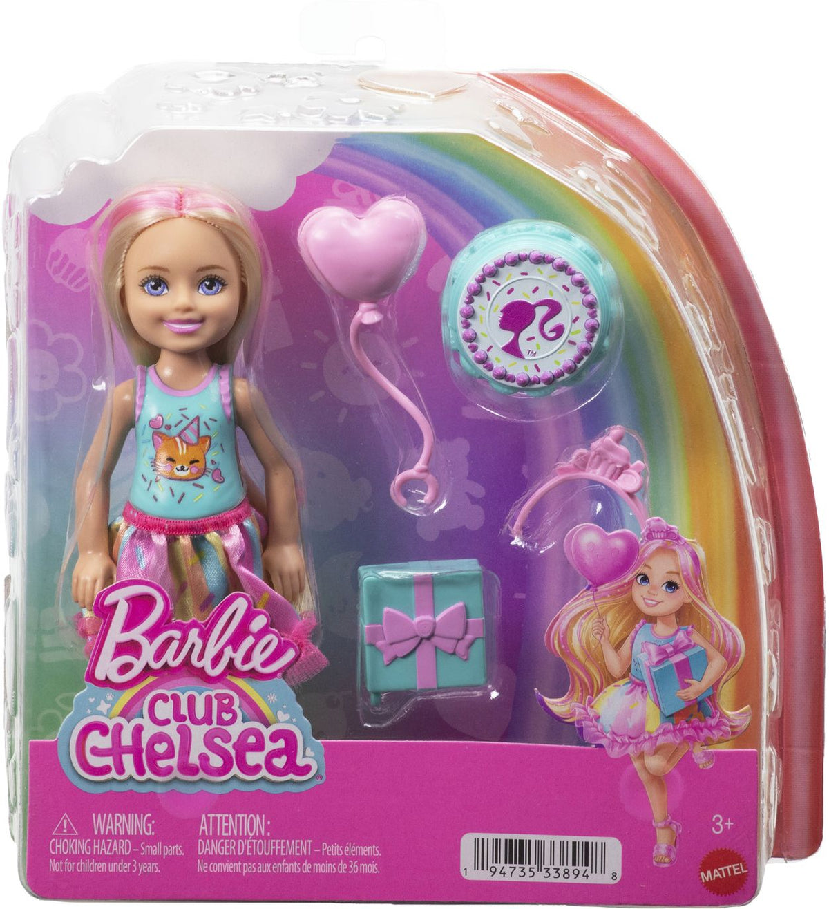 BARBIE® CLUB CHELSEA¿ Doll and Accessories JJB37