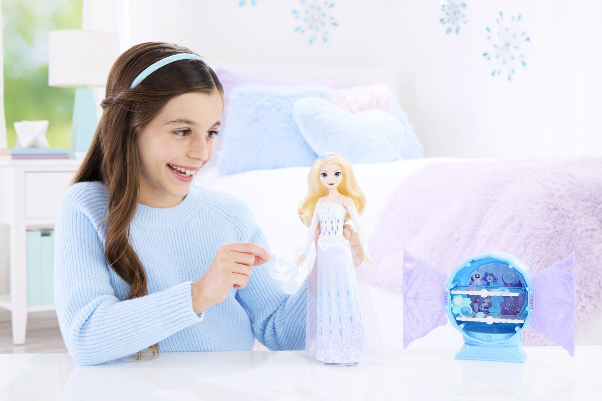 Disney Frozen JEWEL REVEAL¿ Elsa Doll JJY36