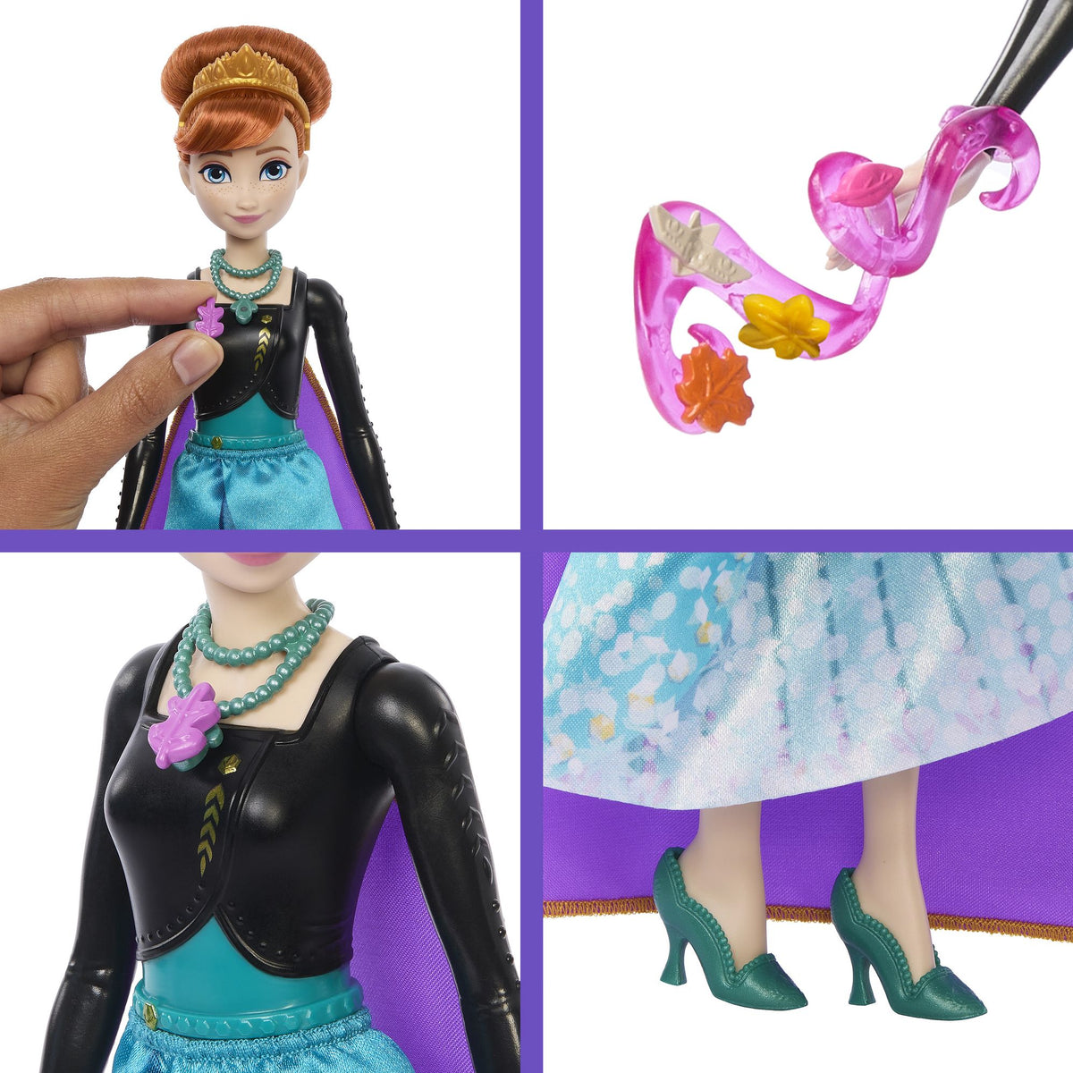 Disney Frozen JEWEL REVEAL¿ Anna Doll JJY37