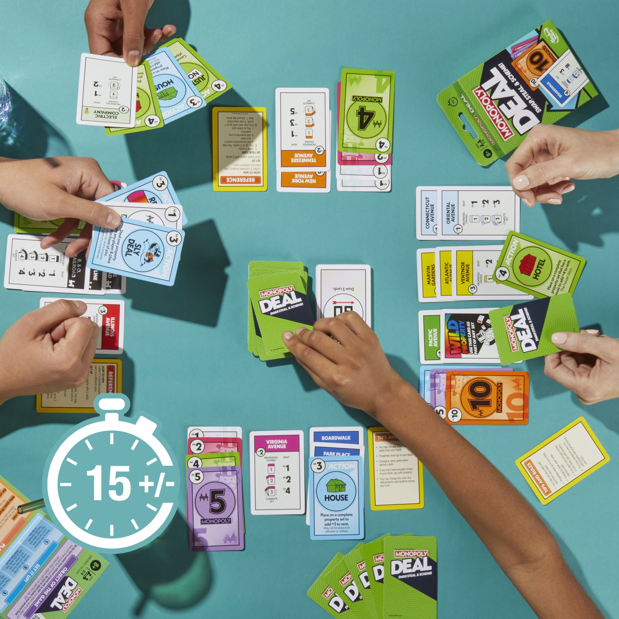 Monopoly Deal Card Game by Katharine Chapman