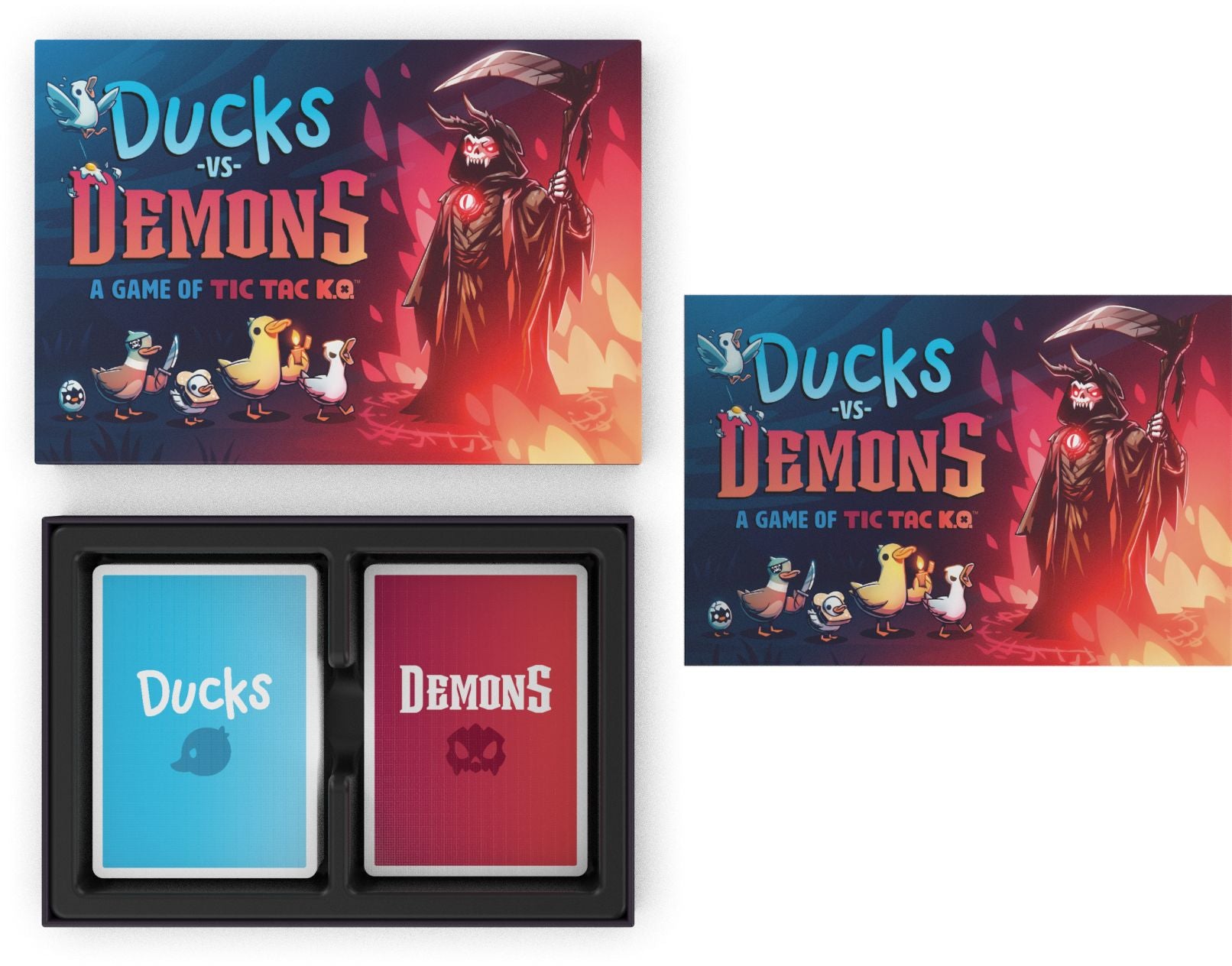 Tic Tac KO Lite Ducks VS Demons by Unstable Games