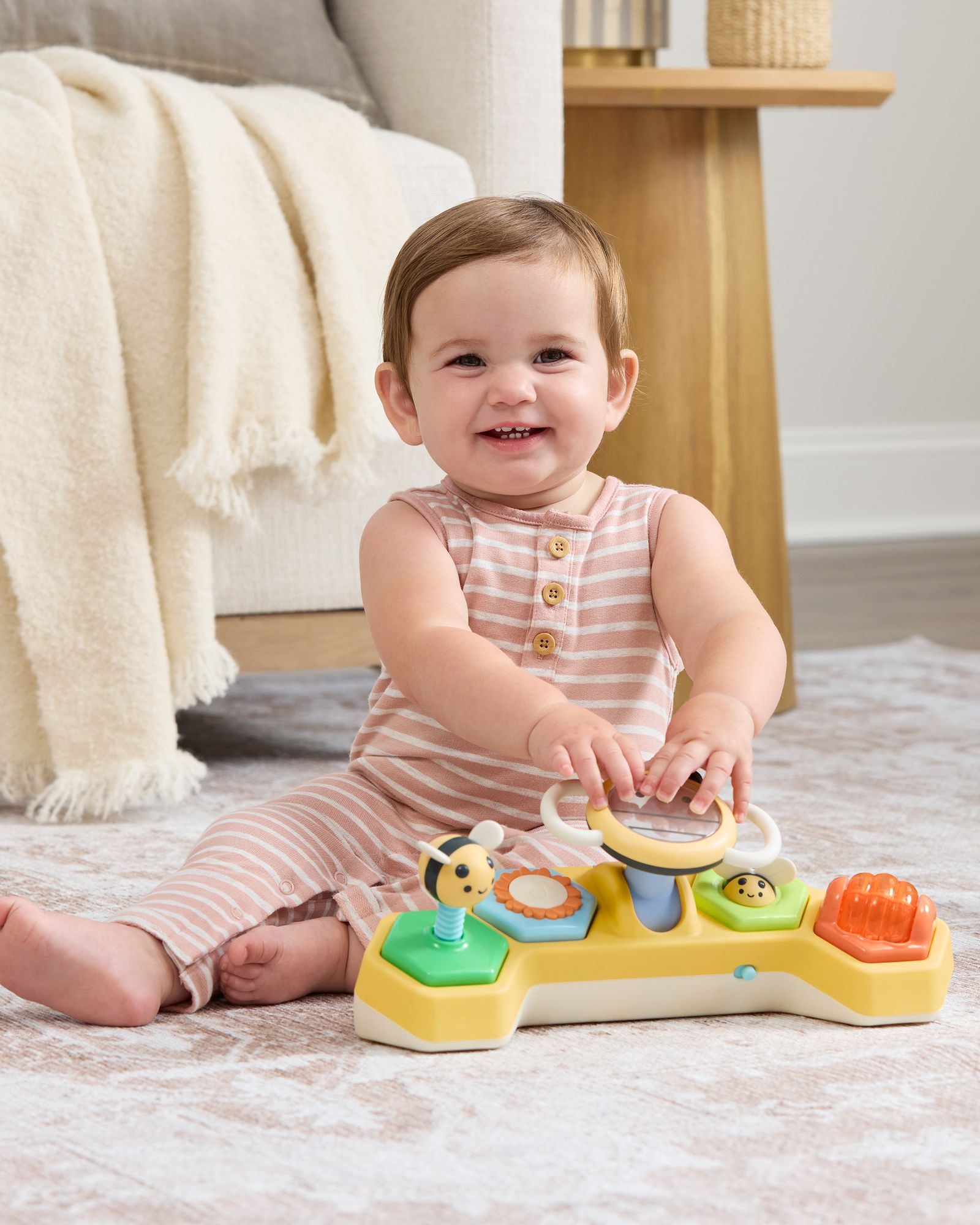 Skip Hop Farmstand Honeycomb Musical Driver Toy