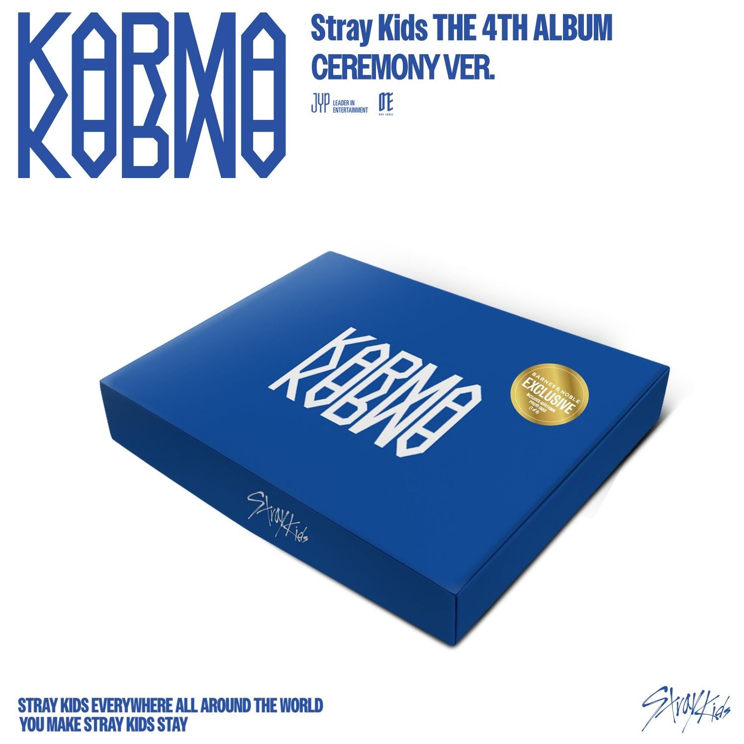 straykids KARMA Barnes&Noble US限定 ハントレカ KARMA [CEREMONY VER.] [Barnes & Noble Exclusive]