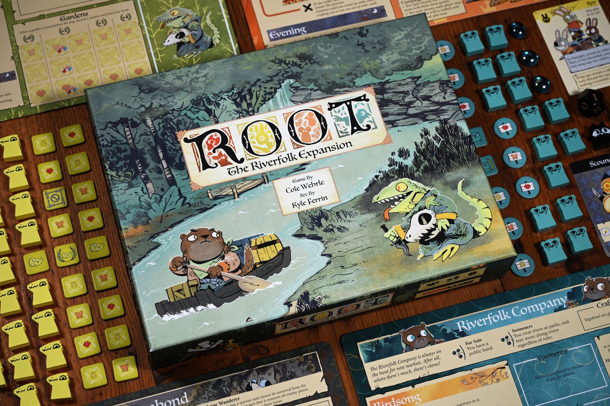 Root The Riverfolk Expansion by Cole Wehrle