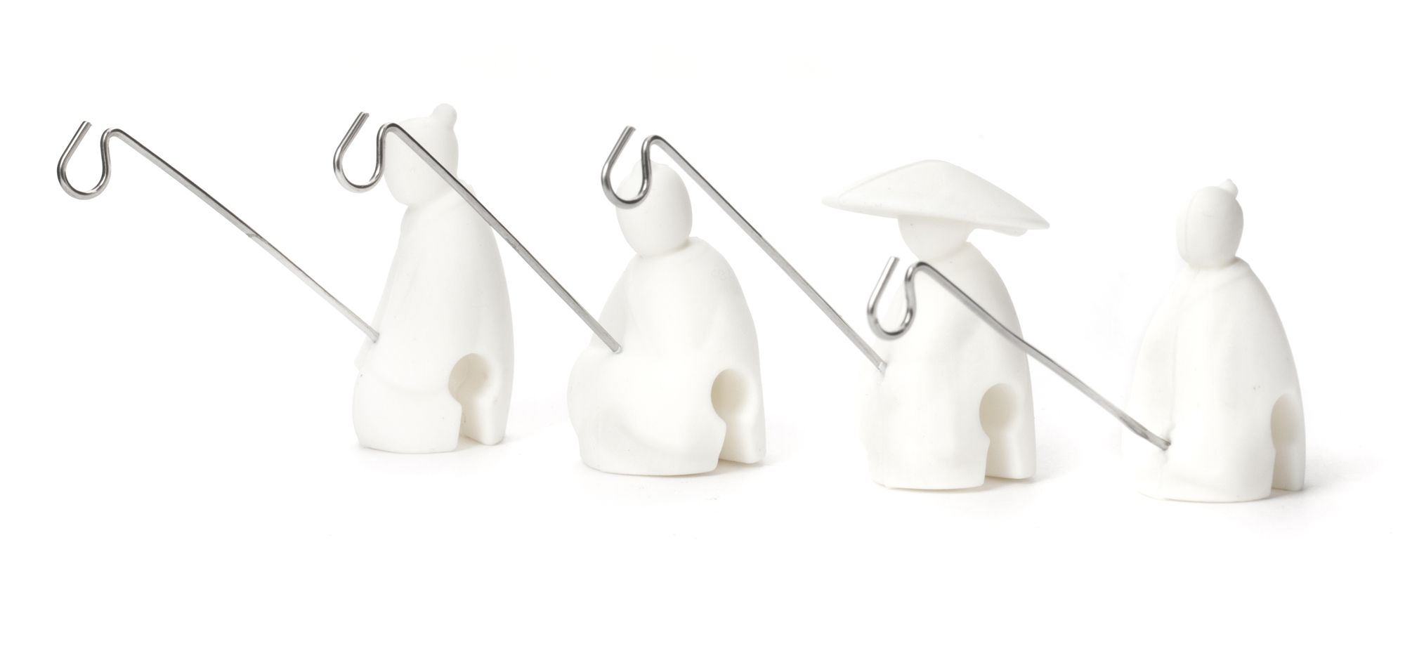 Tea Holder Fisherman - Set of 4