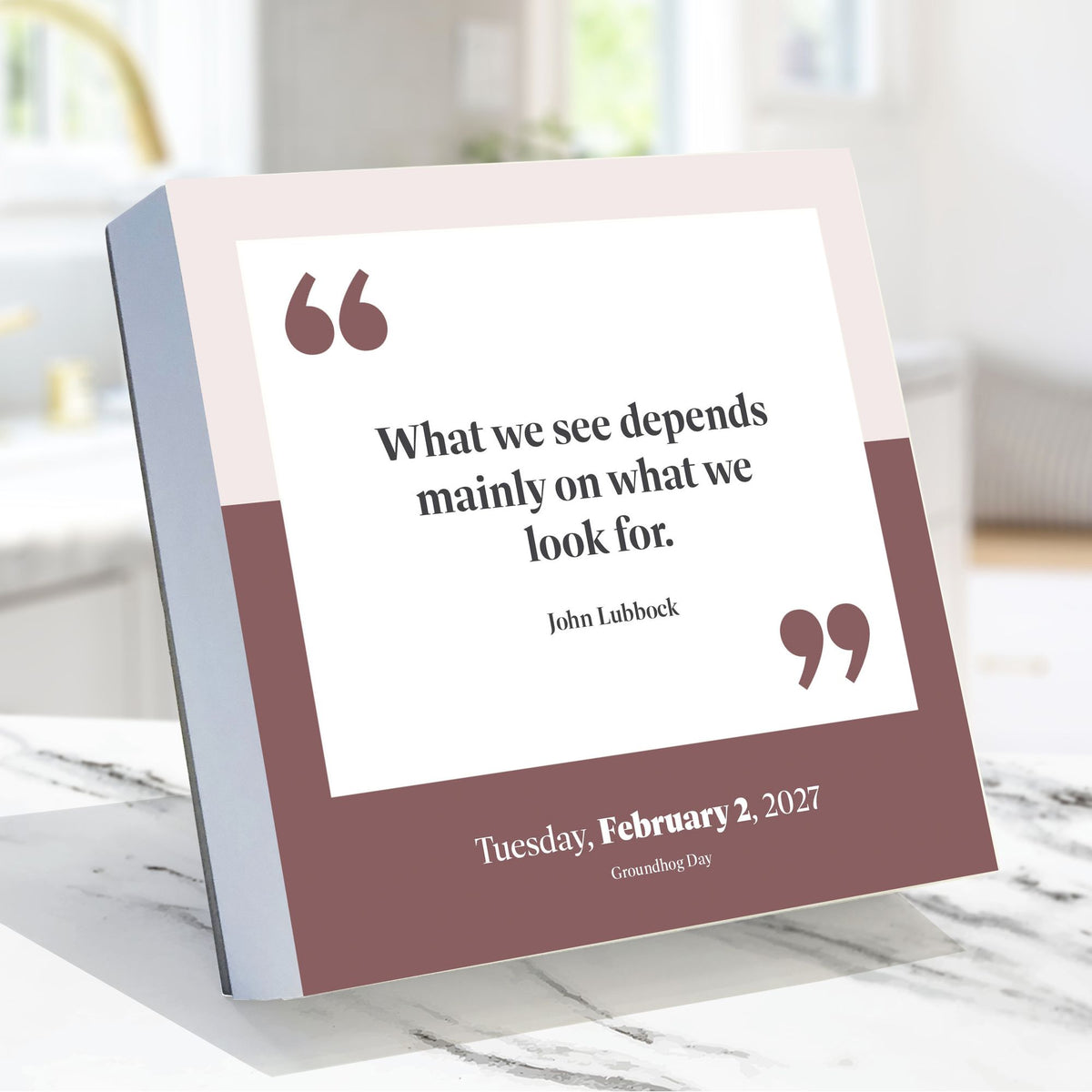 2027 Inspire Daily Desktop Calendar