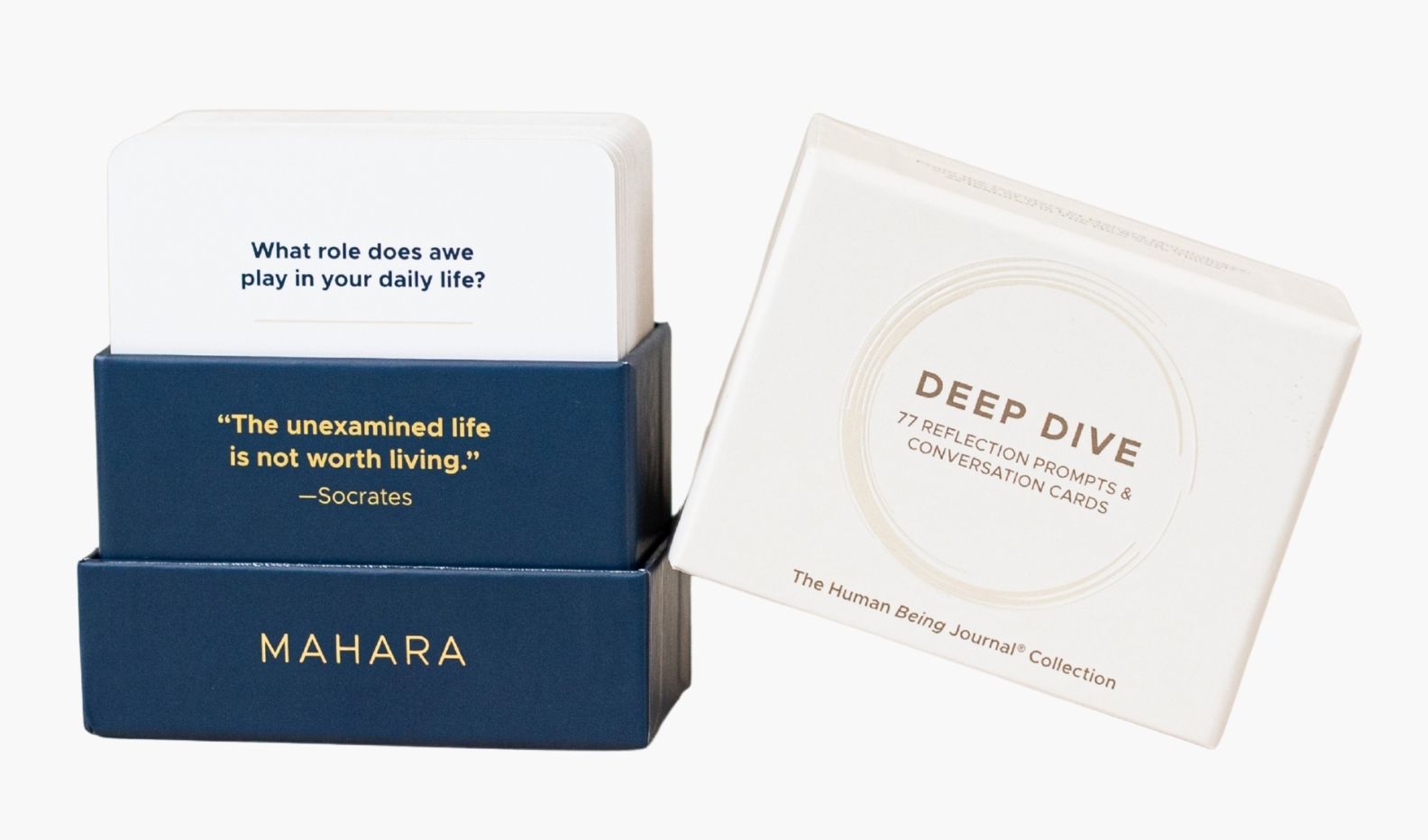 DEEP DIVE: 77 REFLECTION PROMPTS & CONVERSATION CARDS
