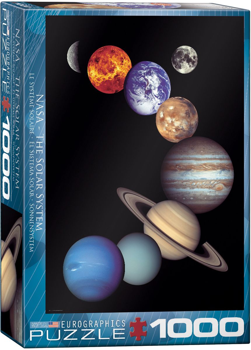 Nasa Solar System 1000 Piece Puzzle