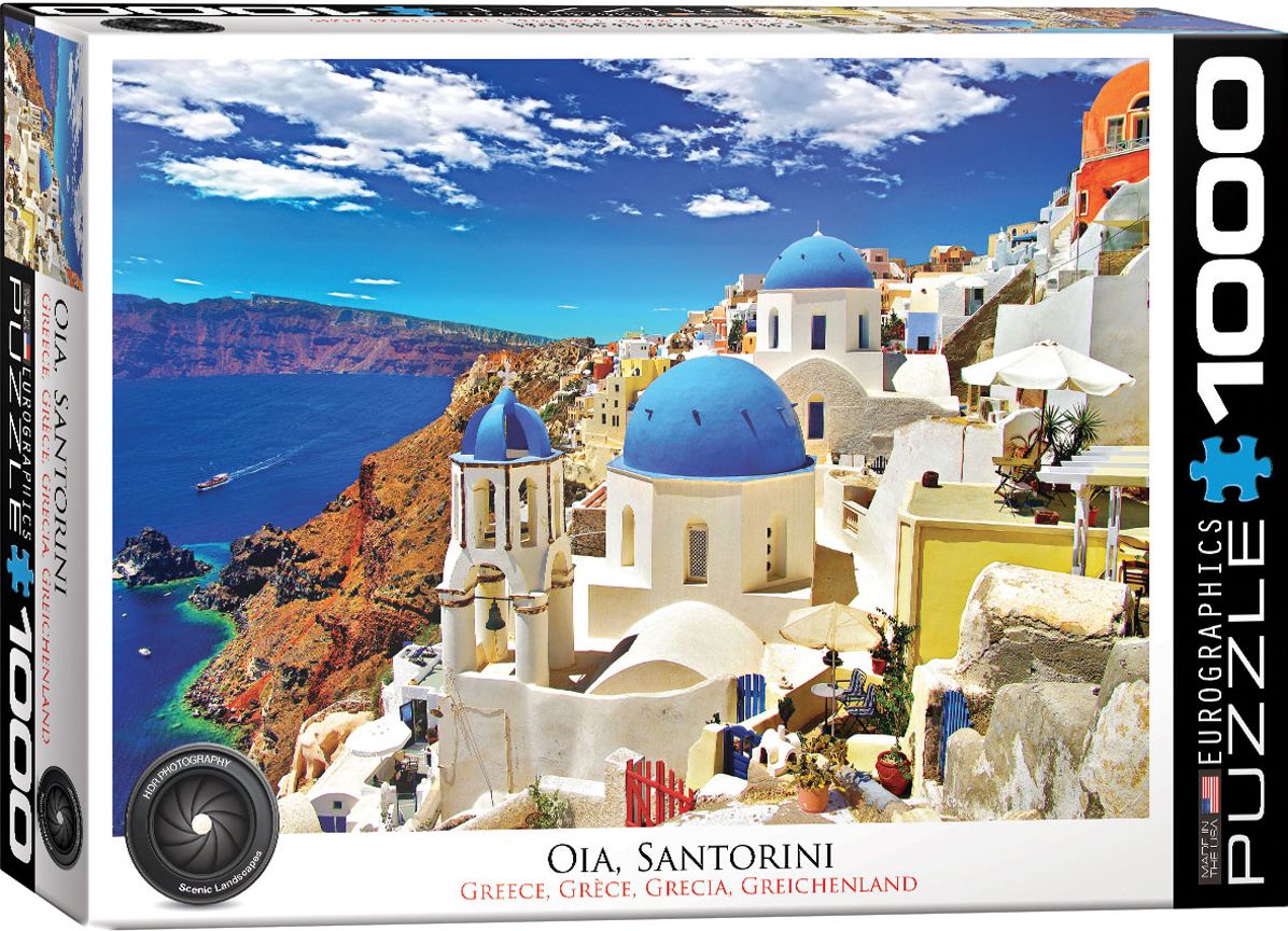 Oia, Santorini Greece 1000 Piece Jigsaw Puzzle