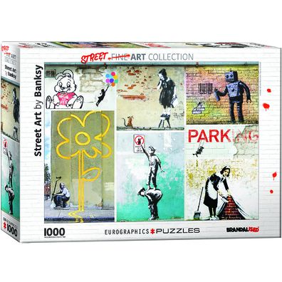 Banksy Collage 1000 Piece Puzzle