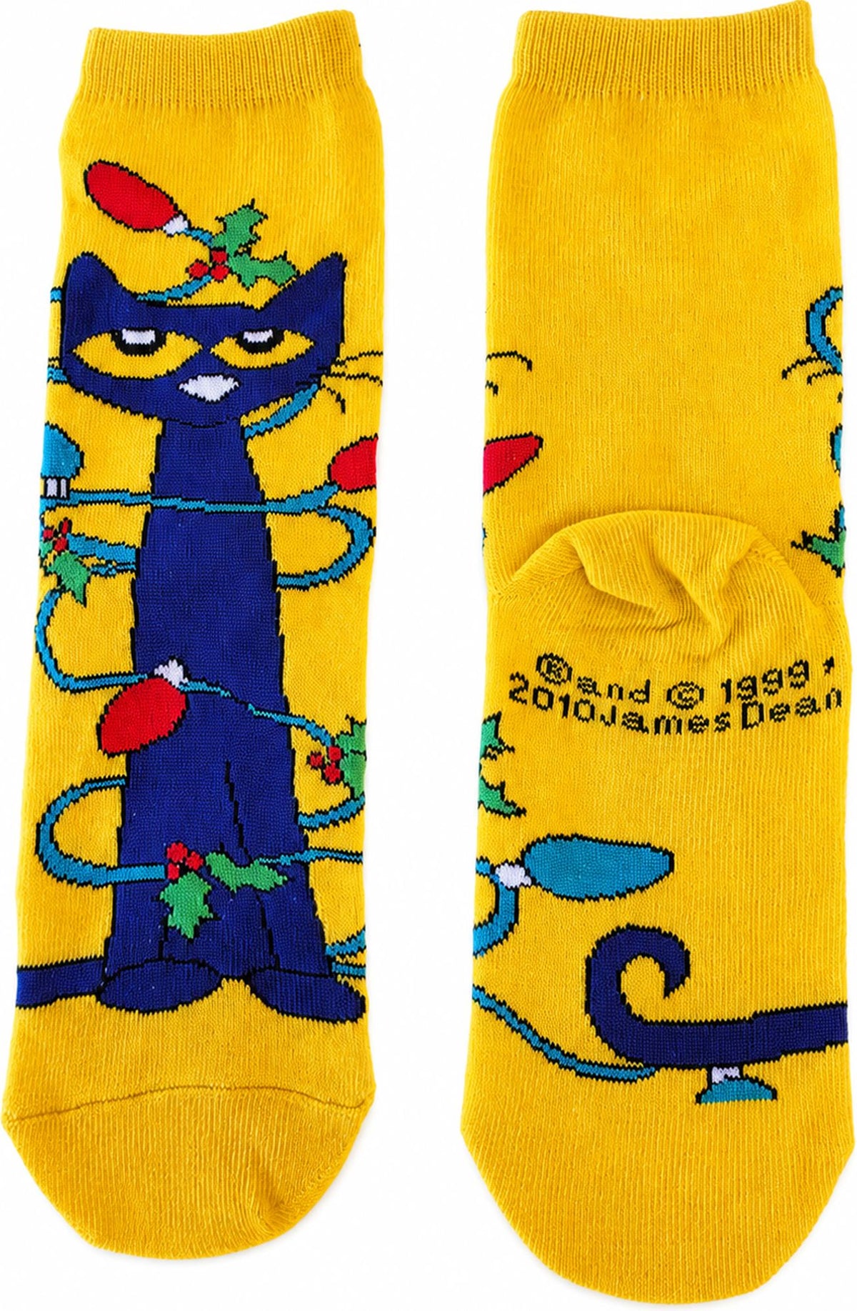 Pete the Cat Reindeer 2 Pair Kids Crew Sock Gift Set