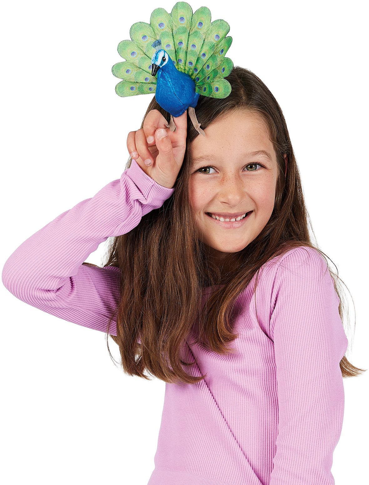 Mini Peacock Puppet
