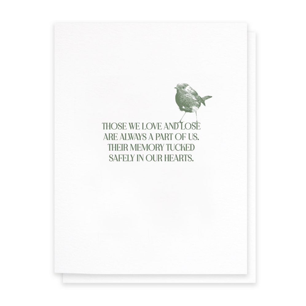Memories Sympathy Greeting Card