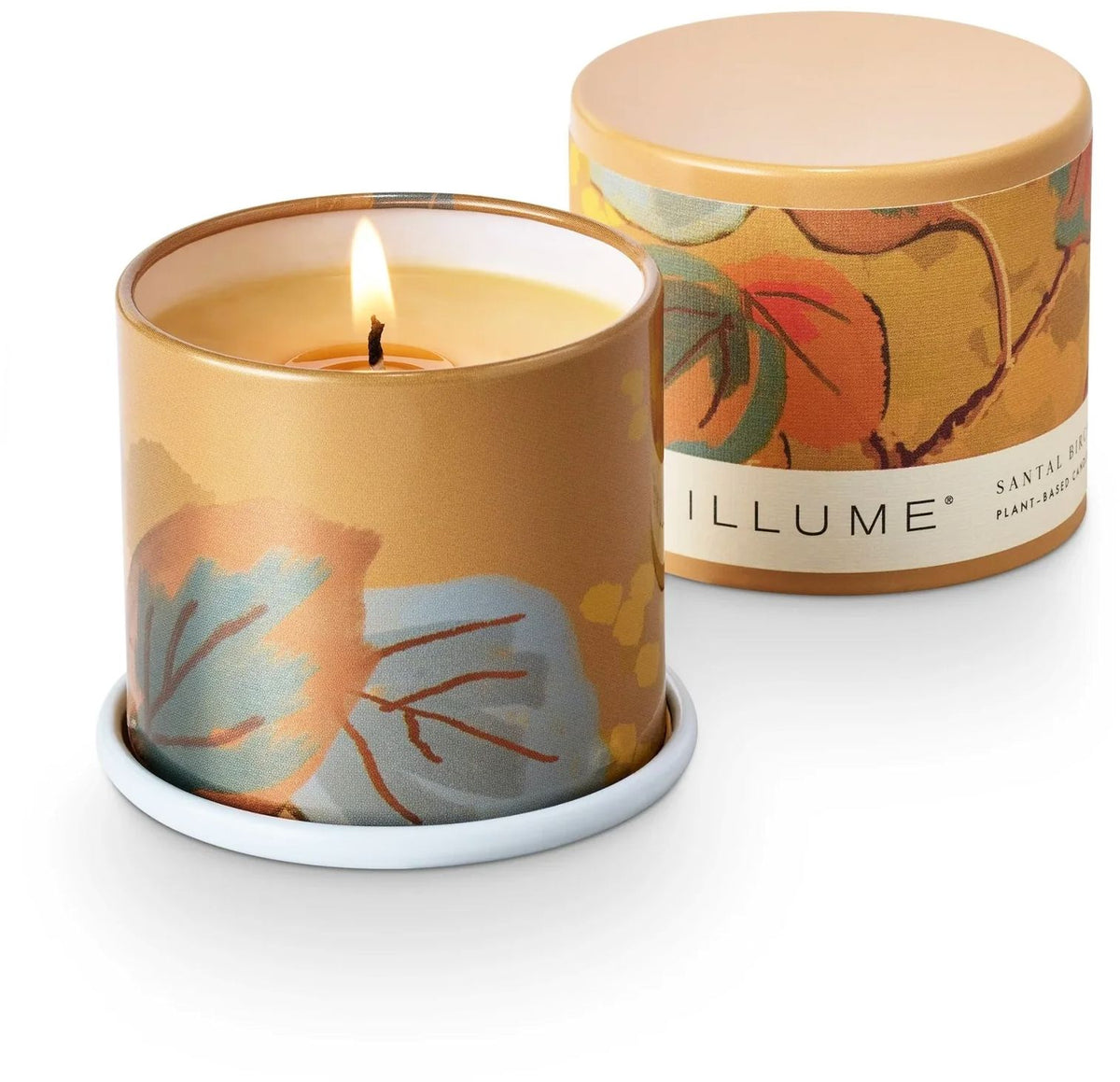 Santal Birch Demi Tin Candle