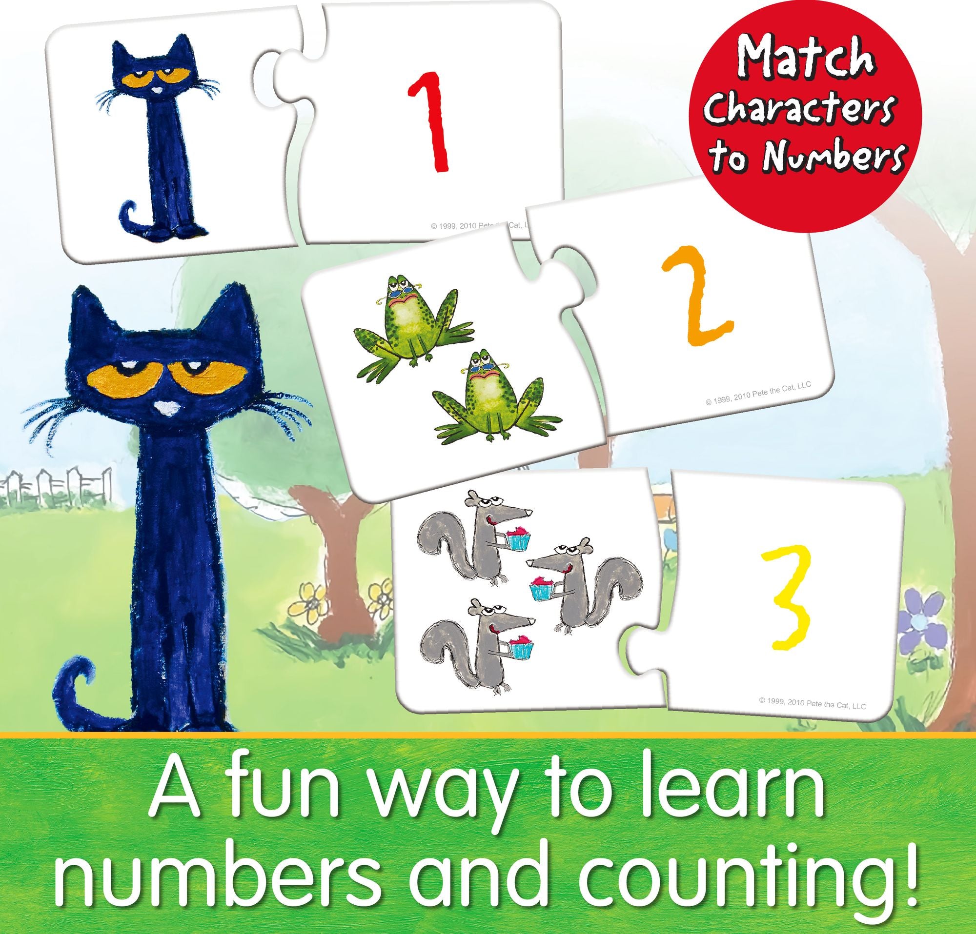 Pete the Cat Match It! Tin Counting