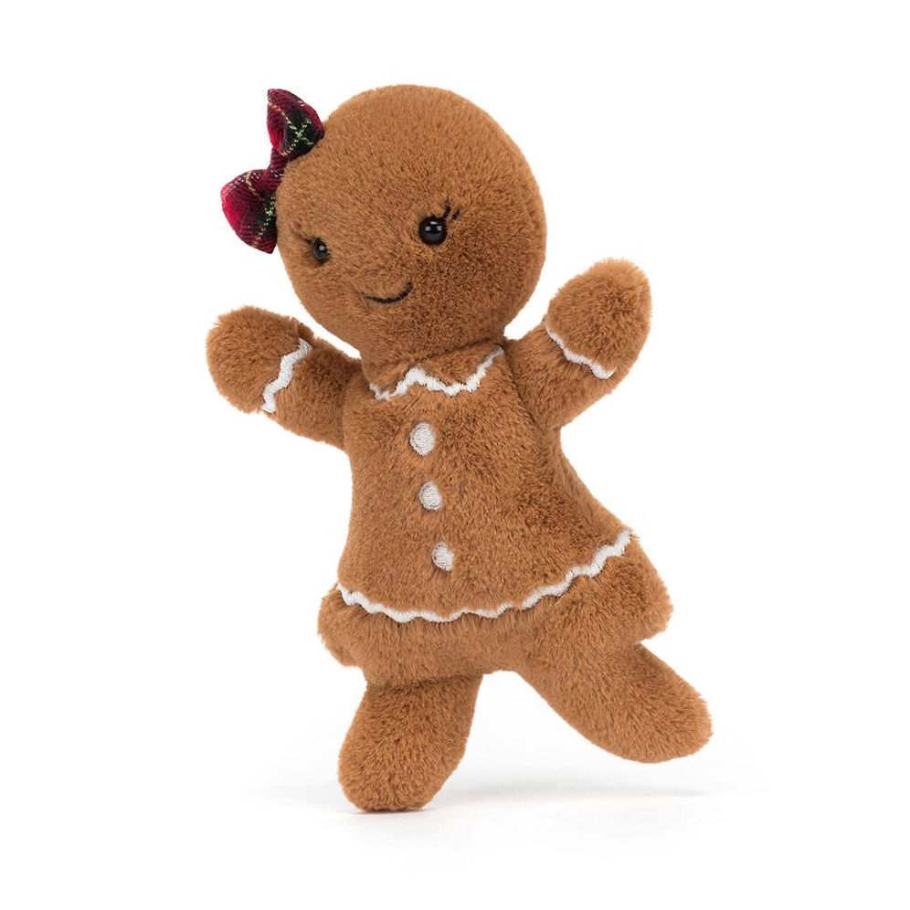 Jolly Gingerbread Ruby Plush