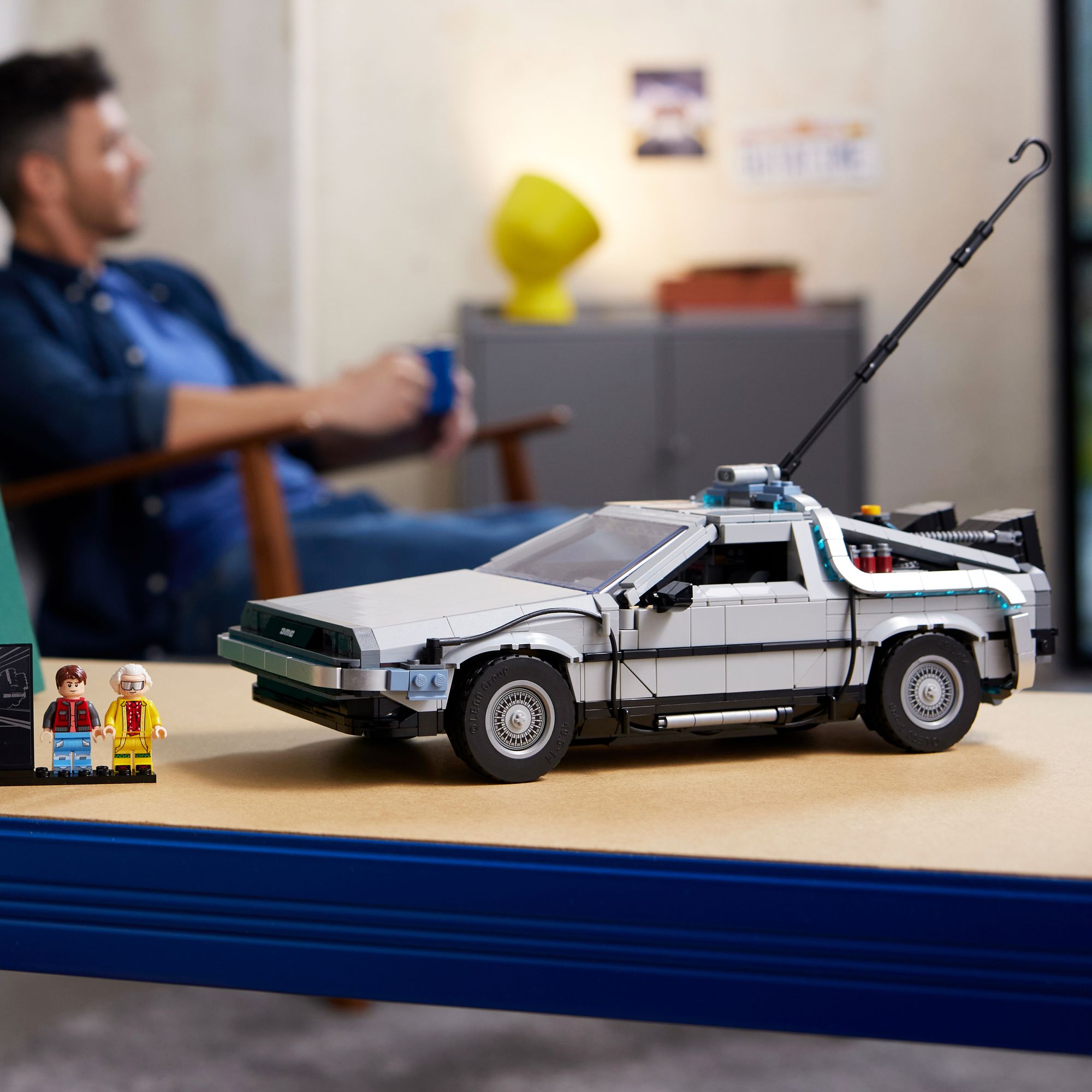LEGO Icons Back to the Future DeLorean Time Machine 10300