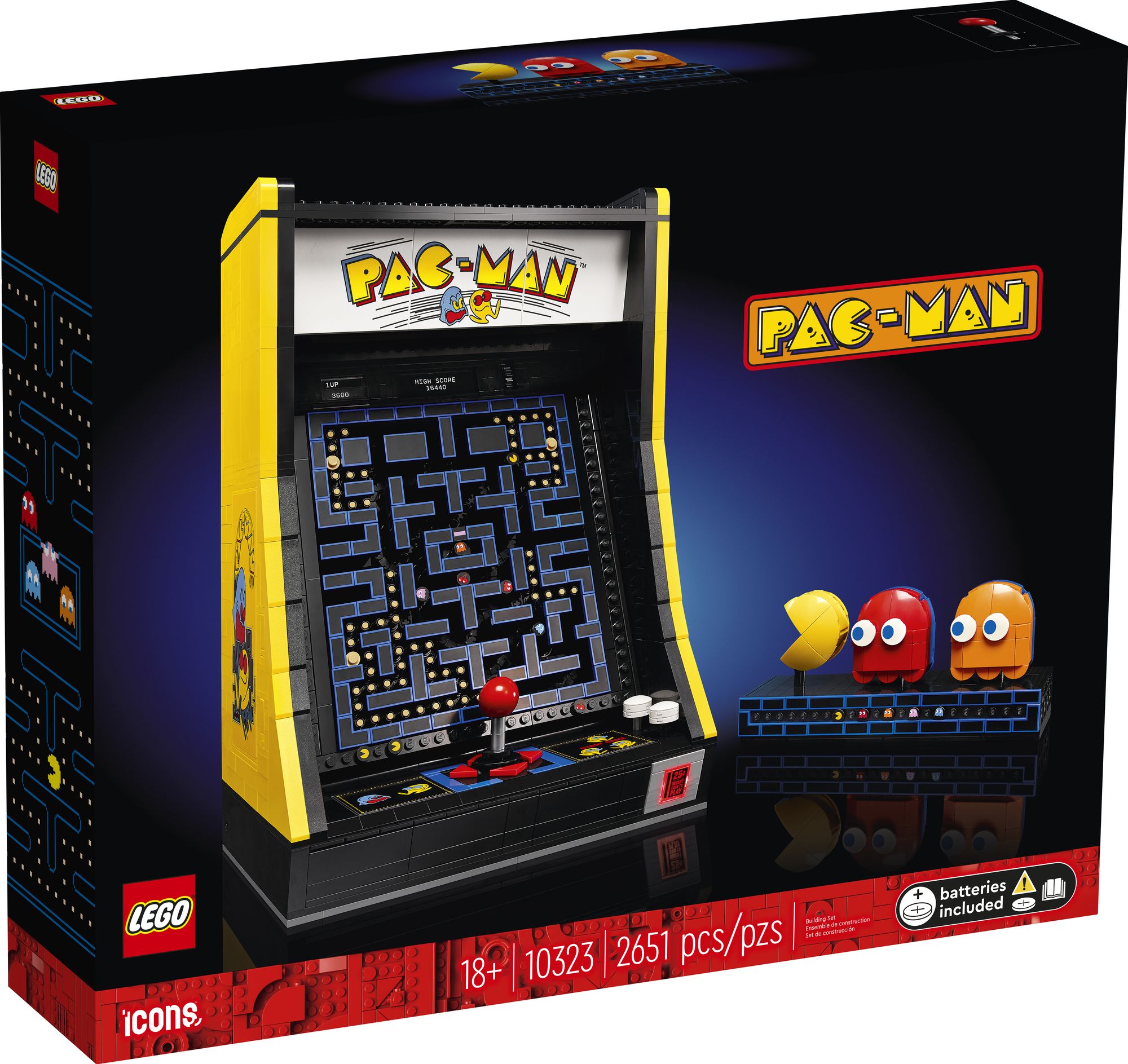 LEGO Icons PAC-MAN Arcade 10323