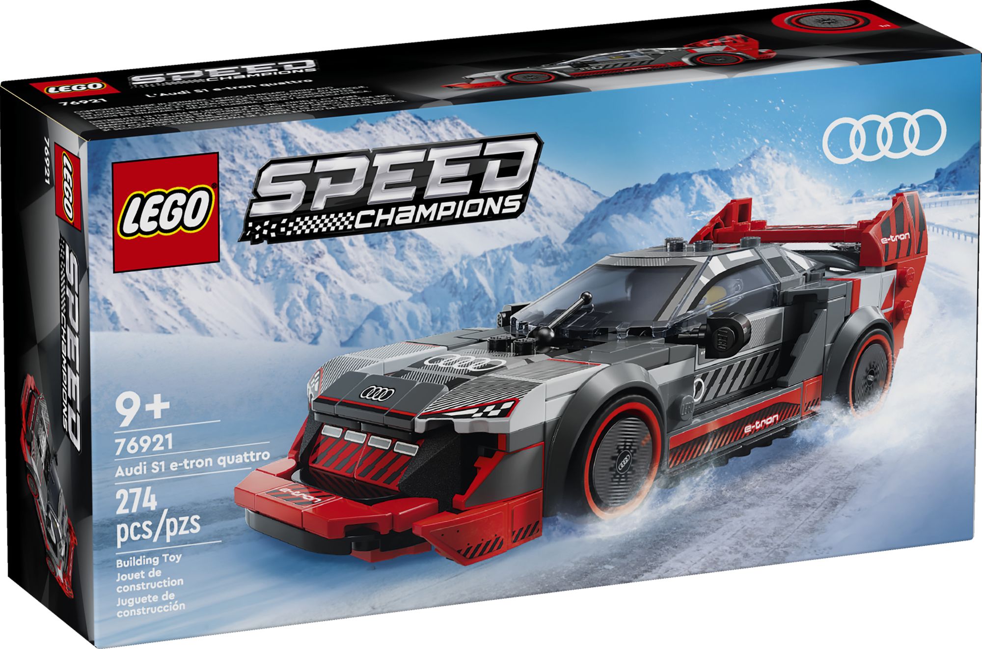 LEGO Speed Champions Audi S1 e-tron quattro Race Car 76921
