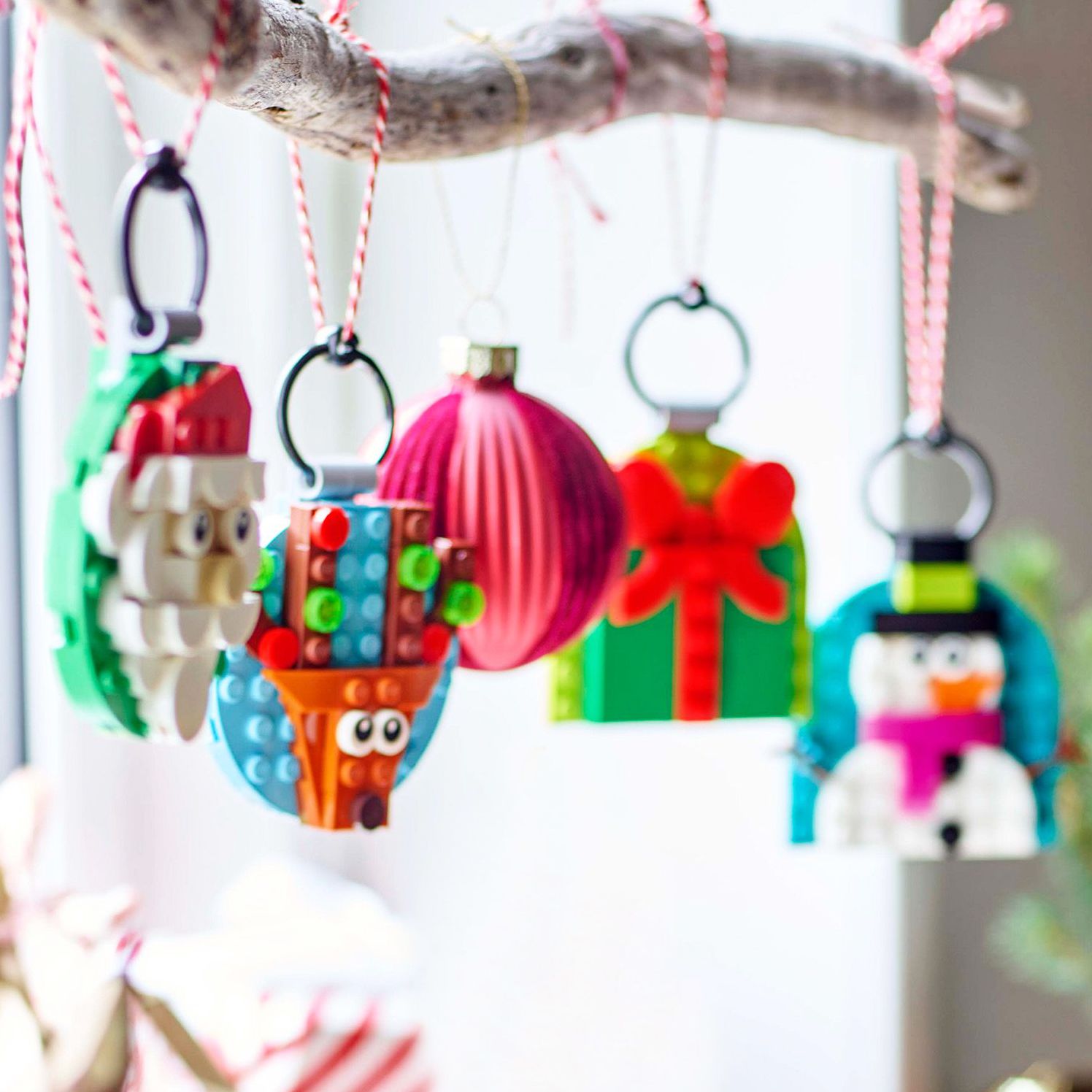 LEGO Iconic Christmas Ornament Selection 40744