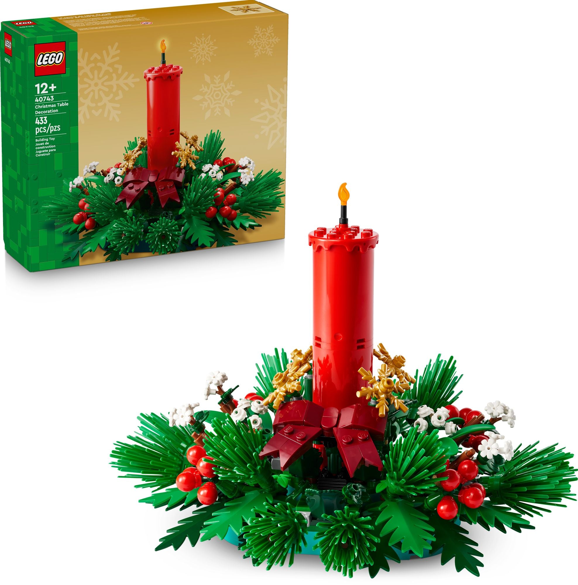 LEGO Iconic Christmas Table Decoration 40743