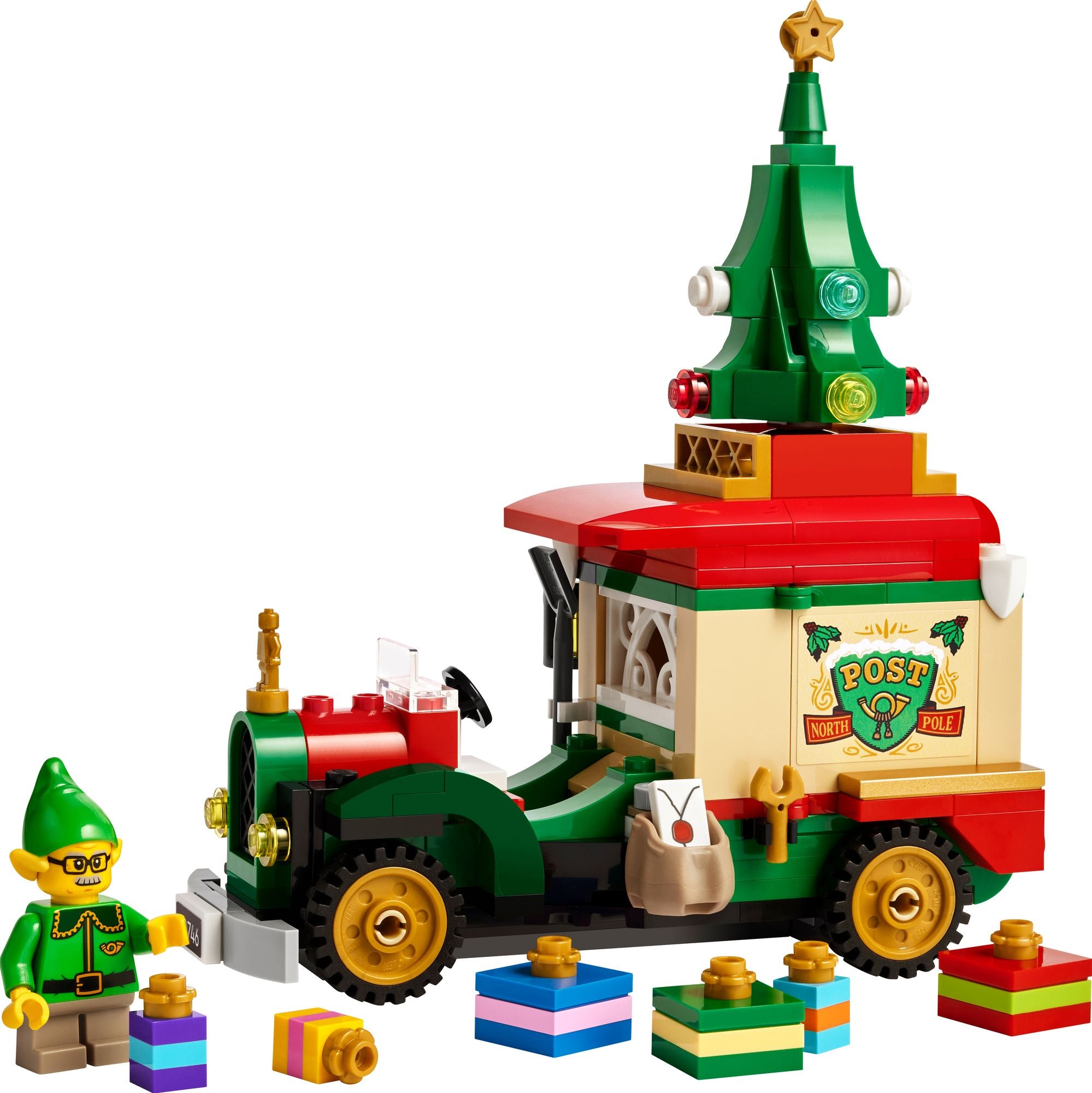LEGO Iconic Santa's Delivery Truck 40746