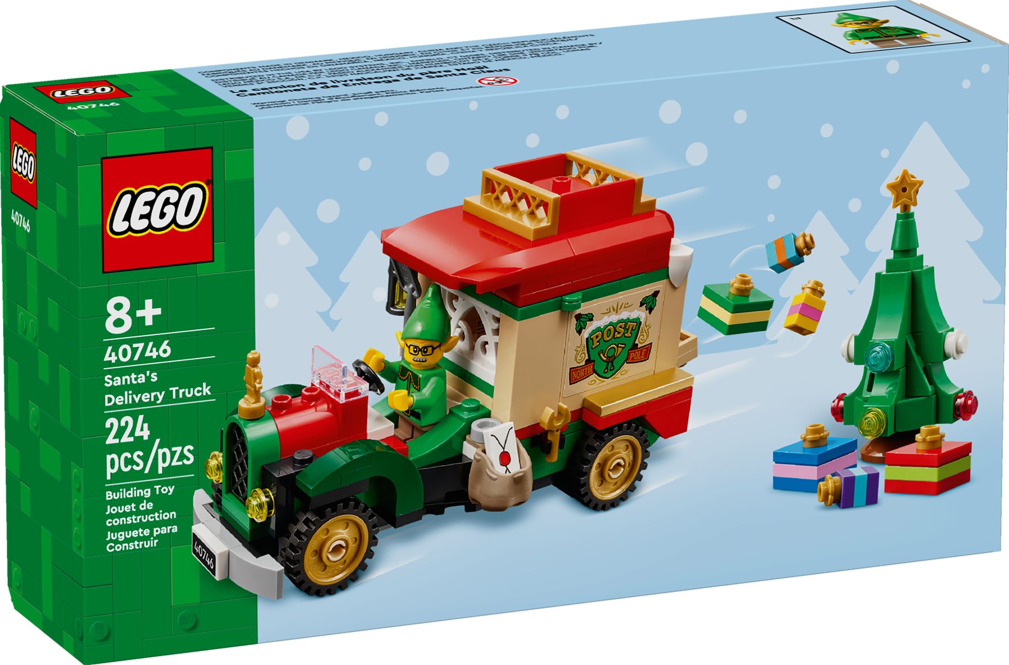 LEGO Iconic Santa's Delivery Truck 40746