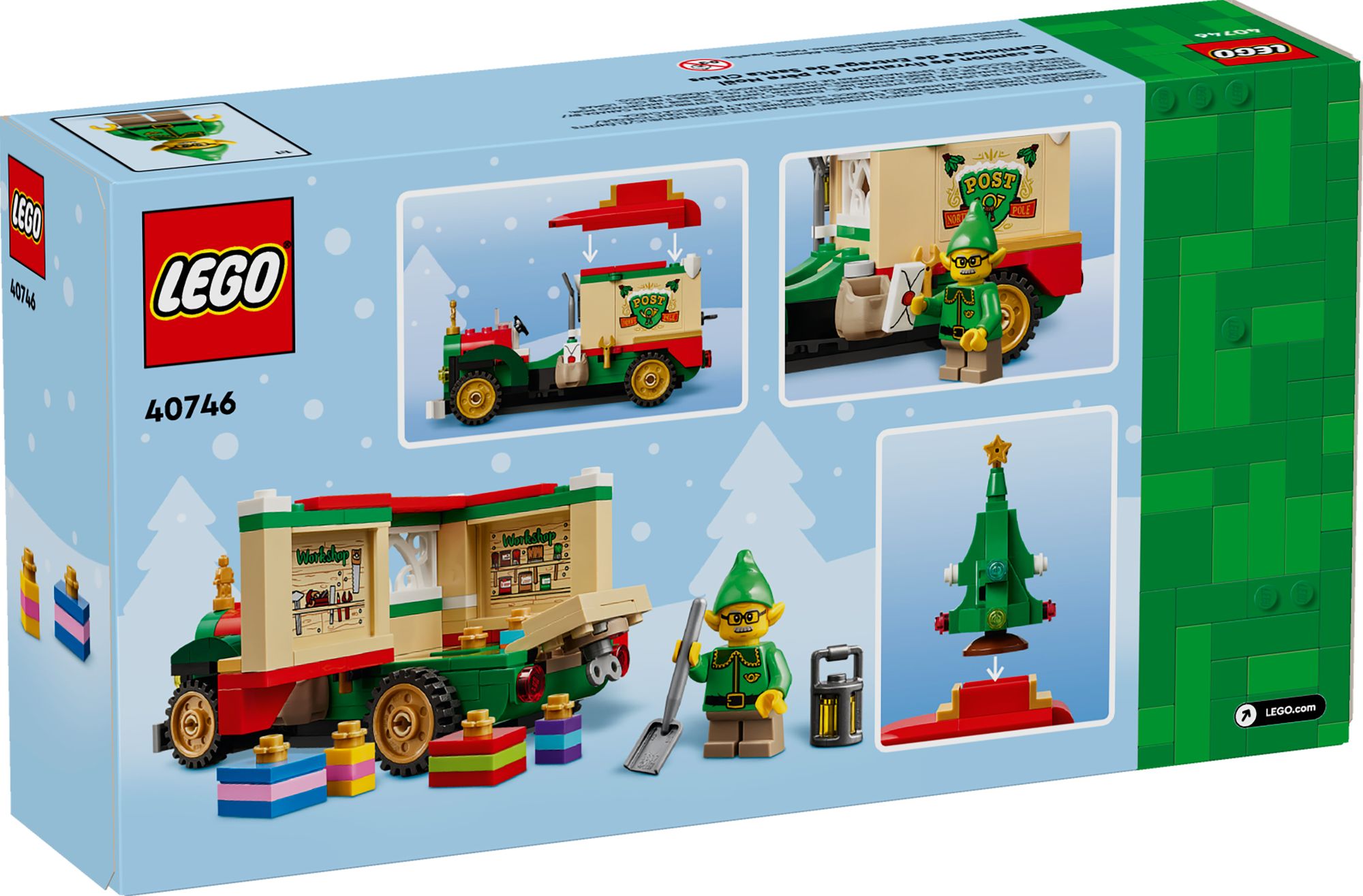 LEGO Iconic Santa's Delivery Truck 40746