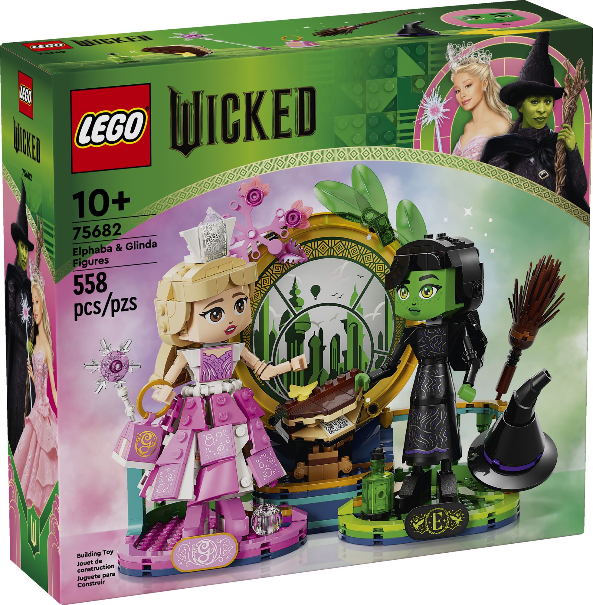 LEGO Wicked Elphaba & Glinda Figures 75682