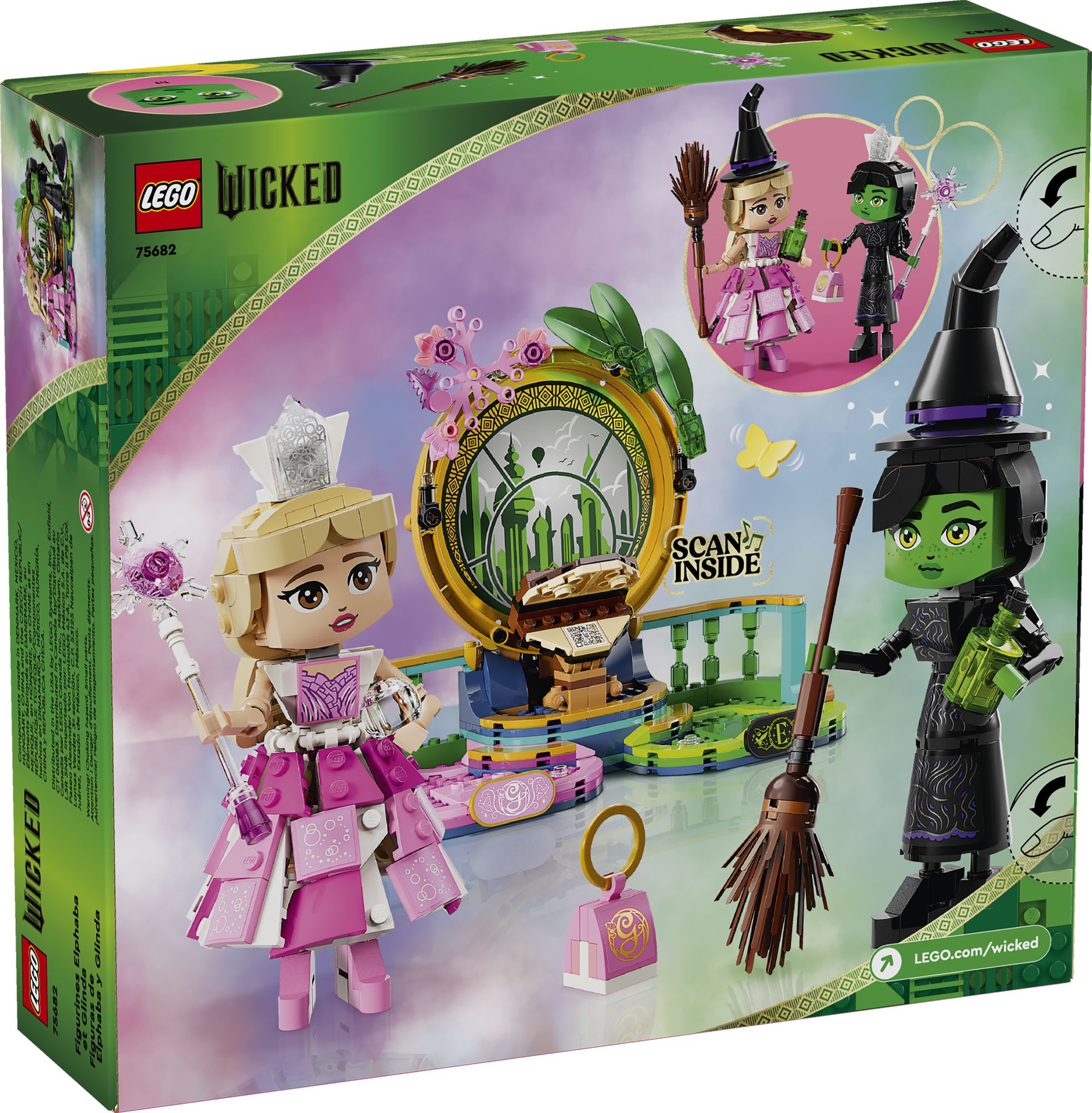 LEGO Wicked Elphaba & Glinda Figures 75682
