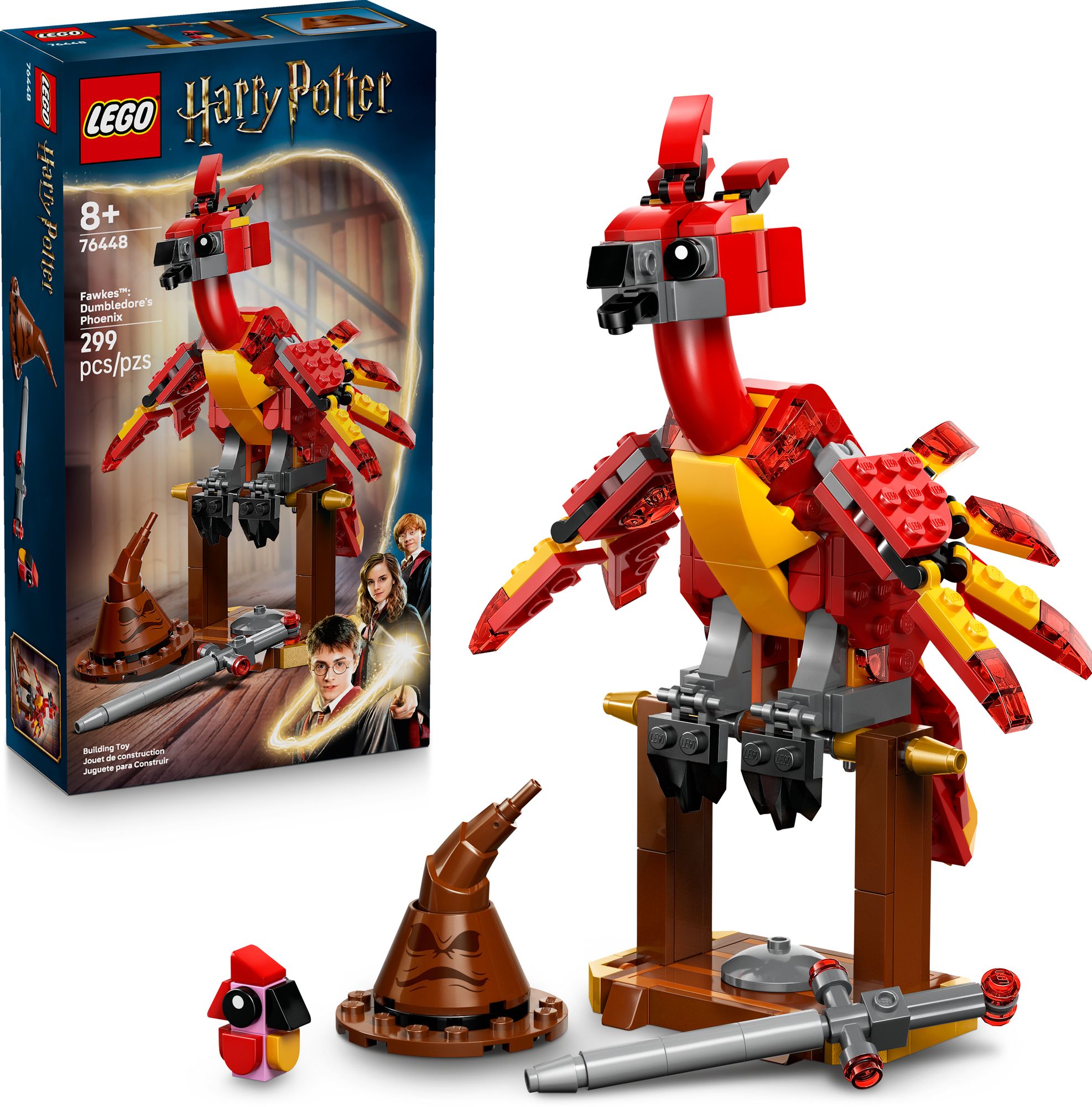 LEGO Harry Potter Fawkes: Dumbledore's Phoenix 76448