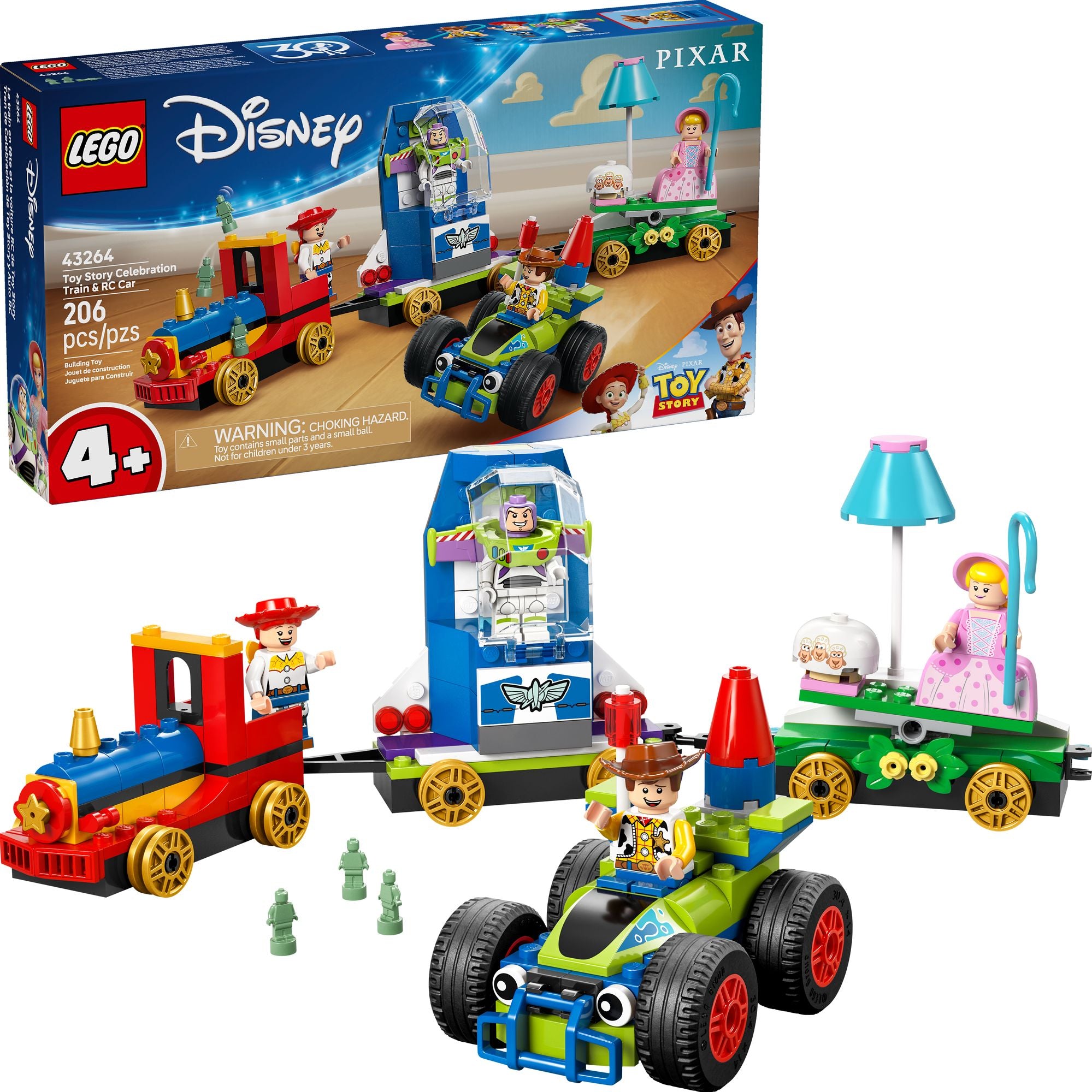 LEGO Disney Pixar Toy Story Celebration Train & RC Car 43264