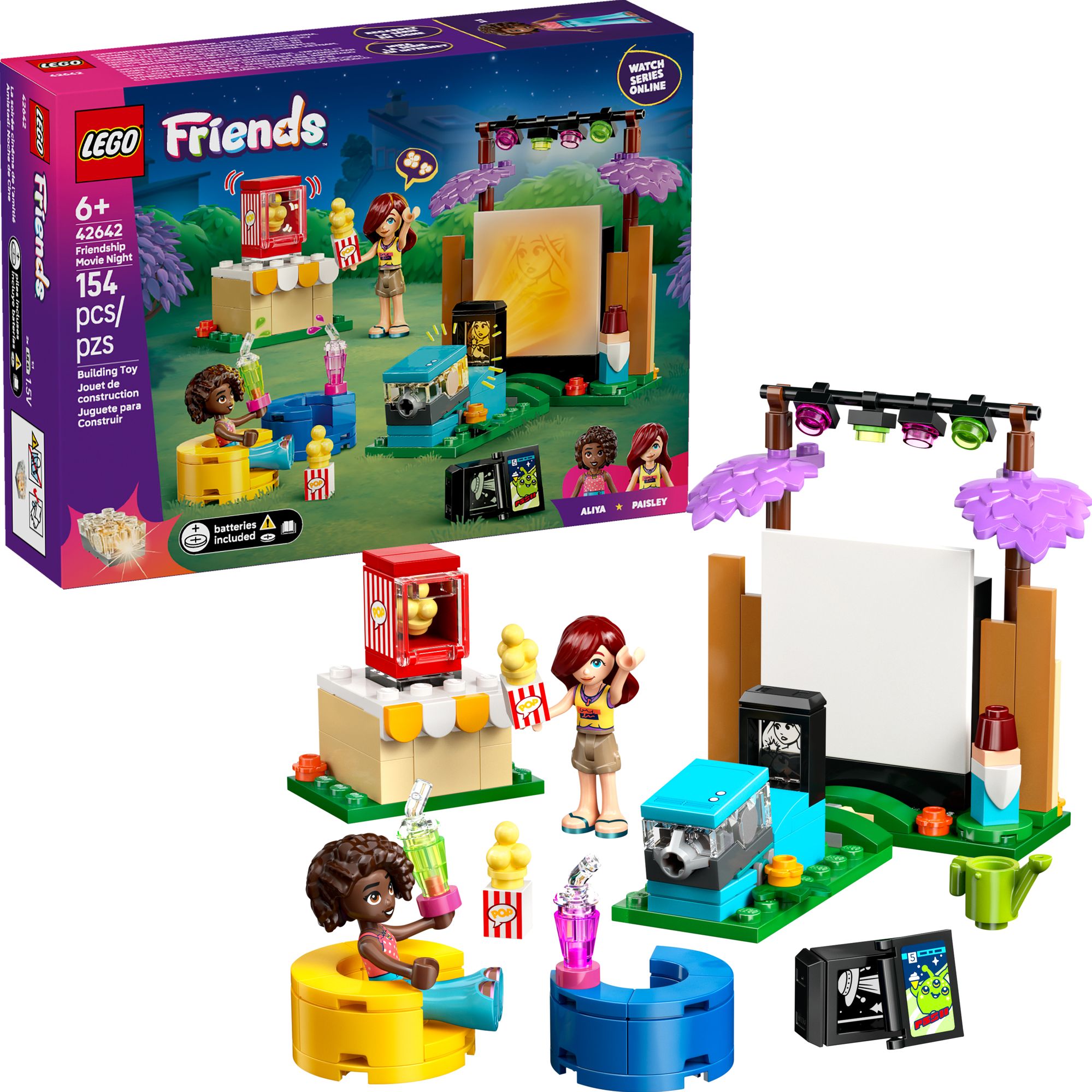 LEGO Friends Friendship Movie Night 42642