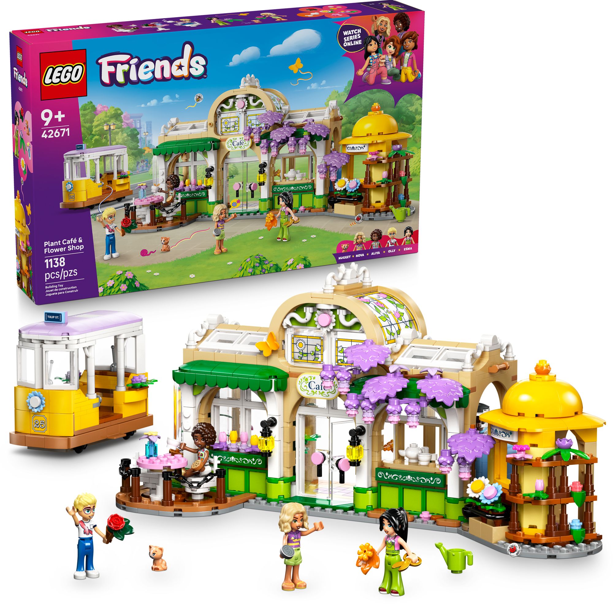 LEGO Friends Plant Cafe & Flower Shop 42671