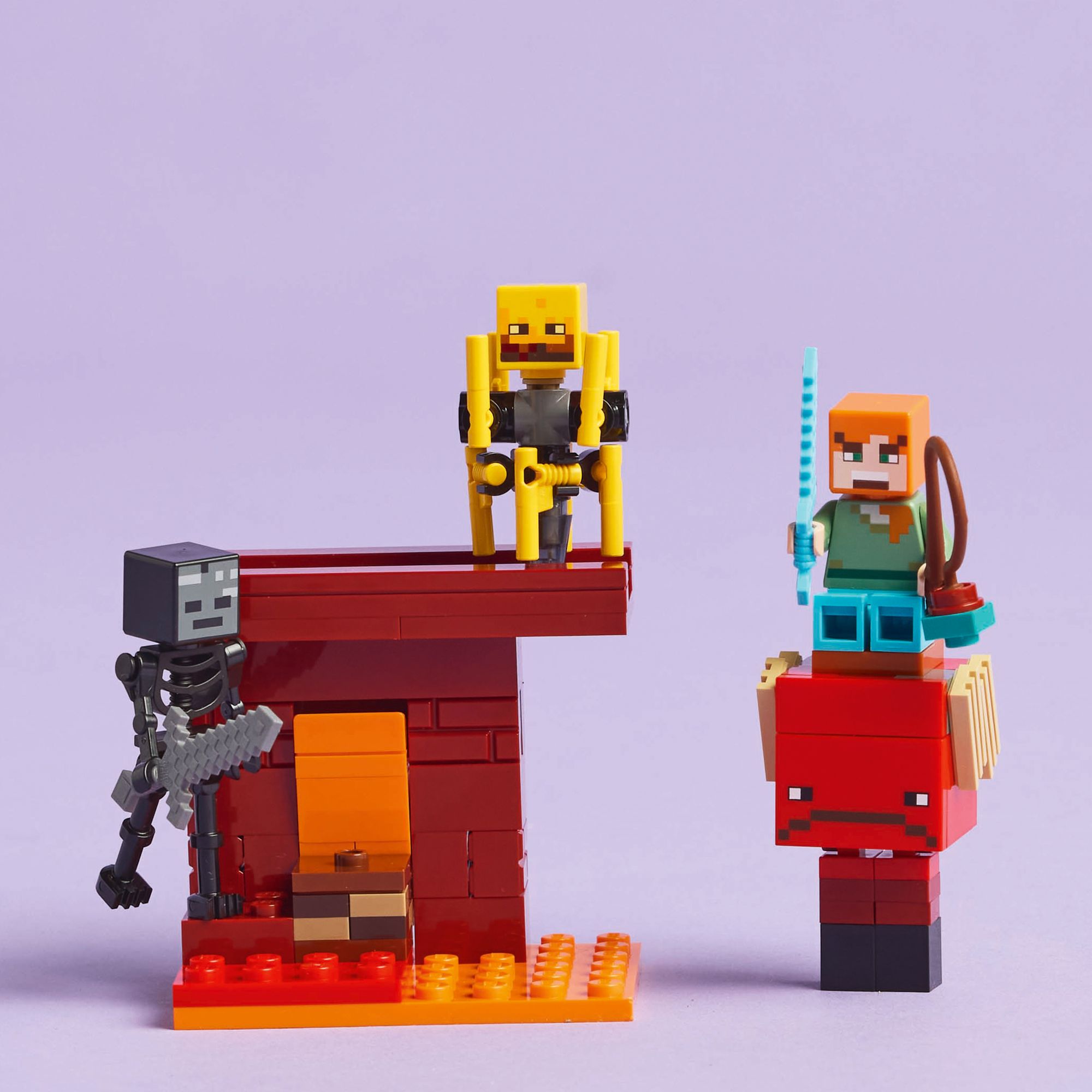 LEGO Minecraft The Nether Lava Battle 21266