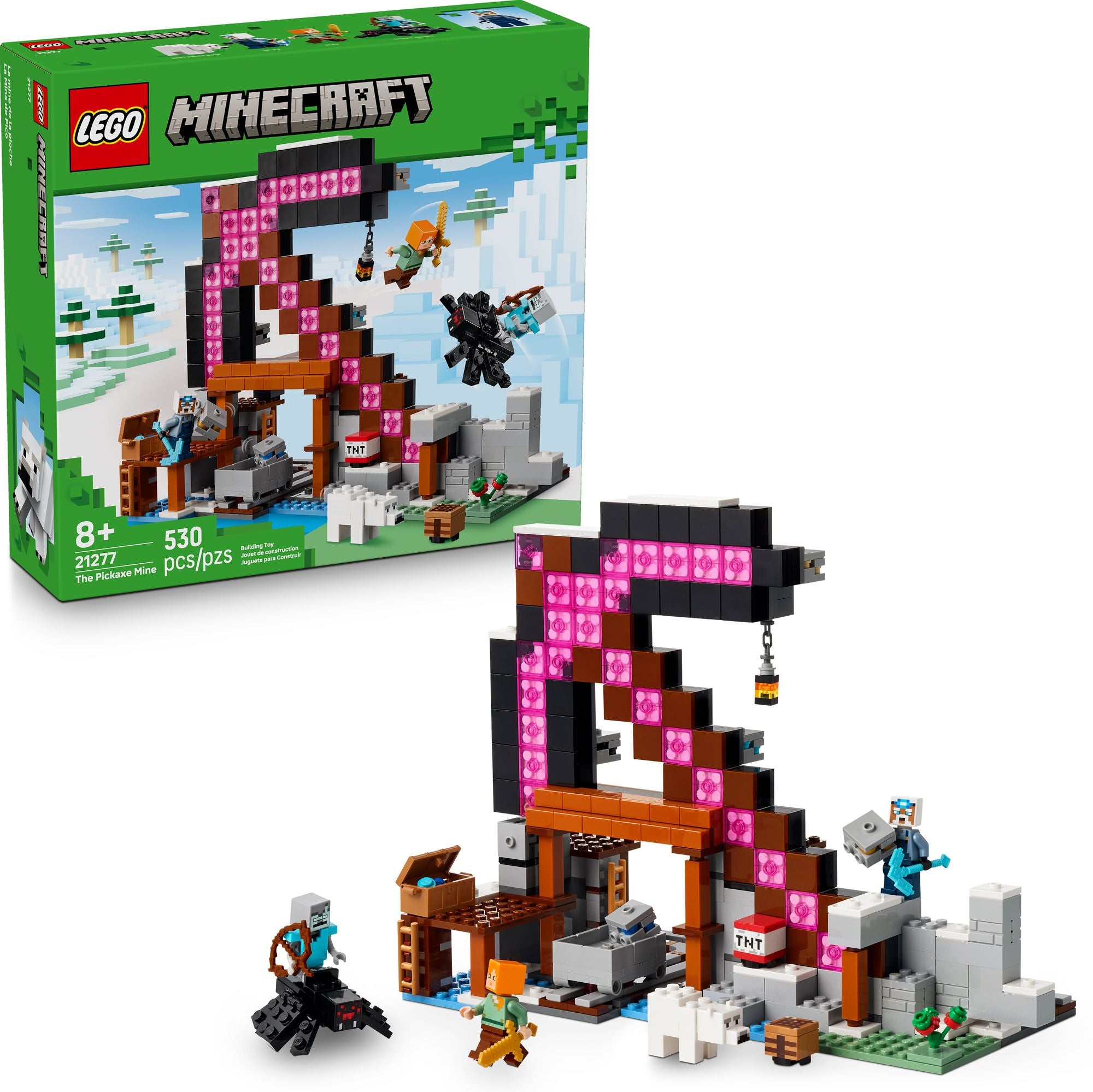 LEGO Minecraft The Pickaxe Mine 21277