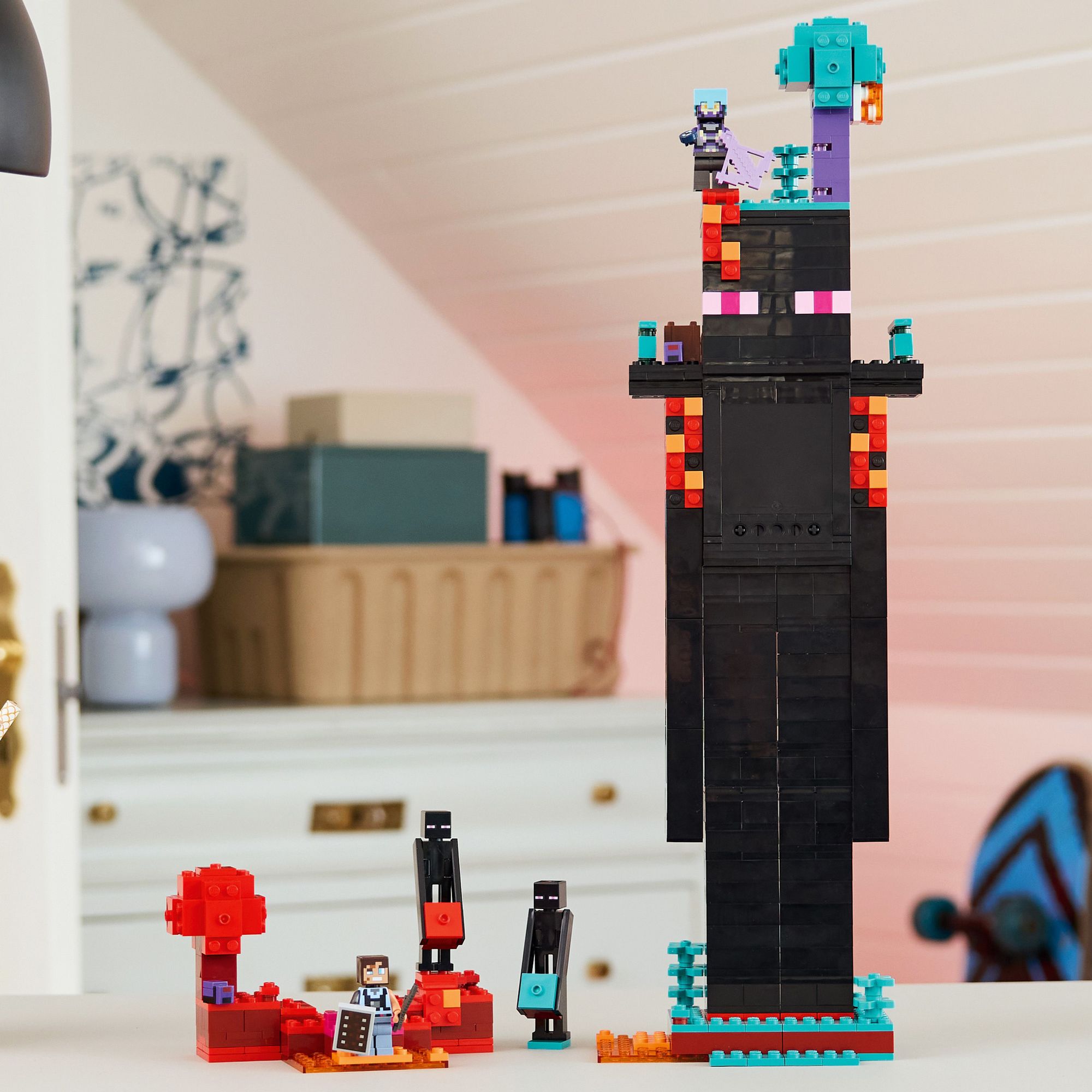 LEGO Minecraft The Enderman Tower 21279