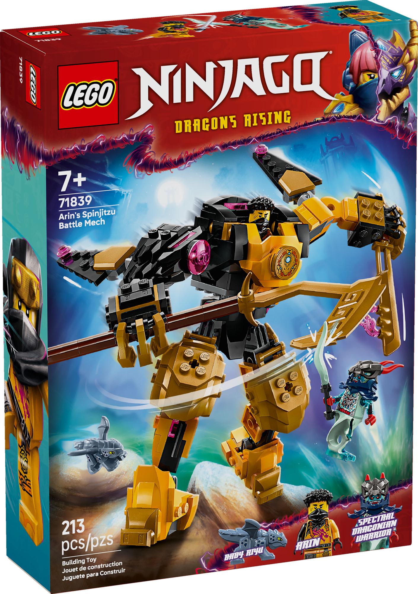 LEGO Ninjago Arin's Spinjitzu Battle Mech 71839