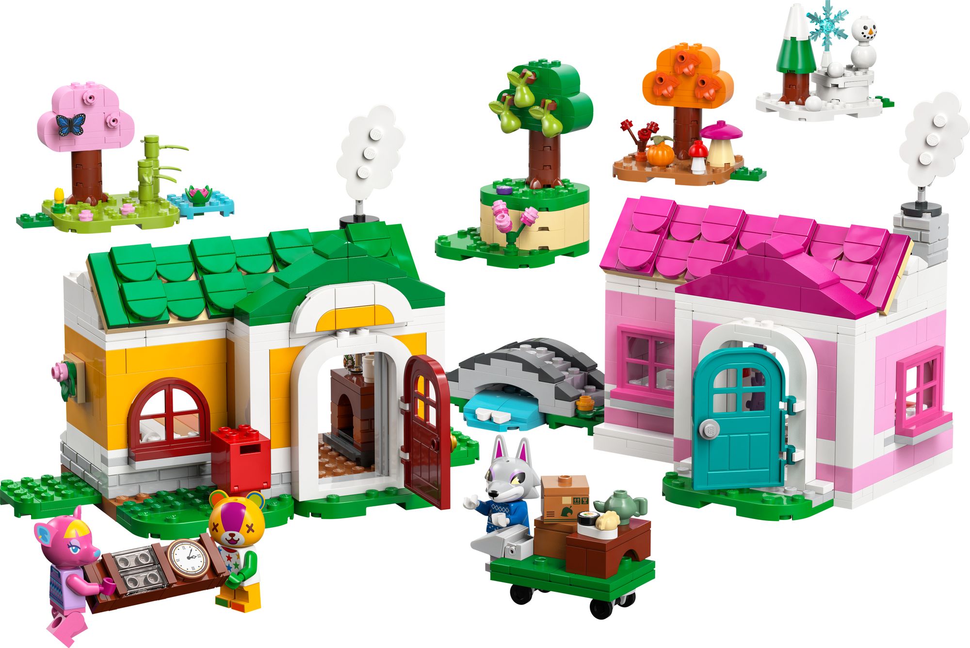 LEGO Animal Crossing Creative Houses: Seasons of Fun 77057