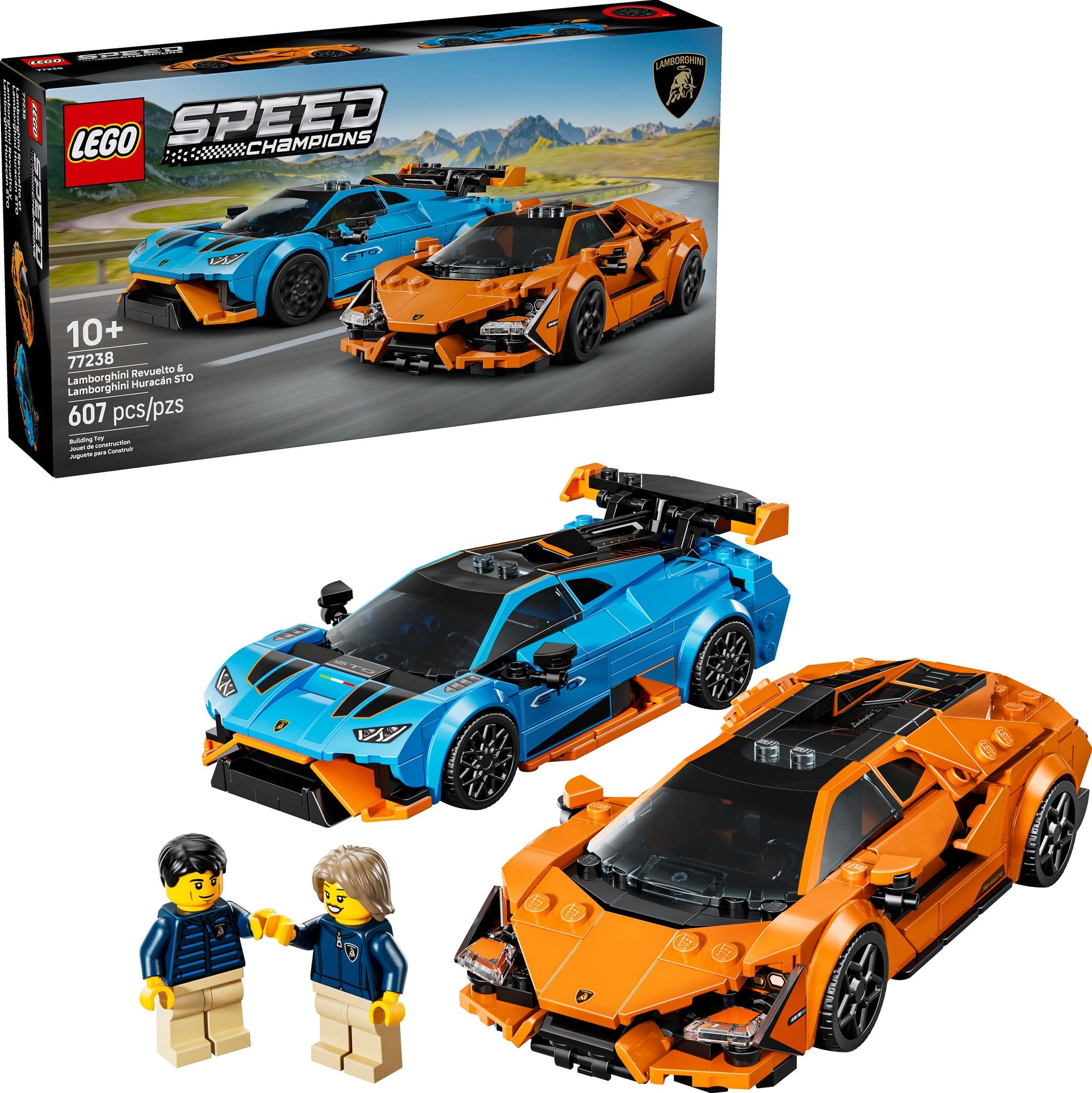 LEGO Speed Champions Lamborghini Revuelto & Hurac?n STO 77238