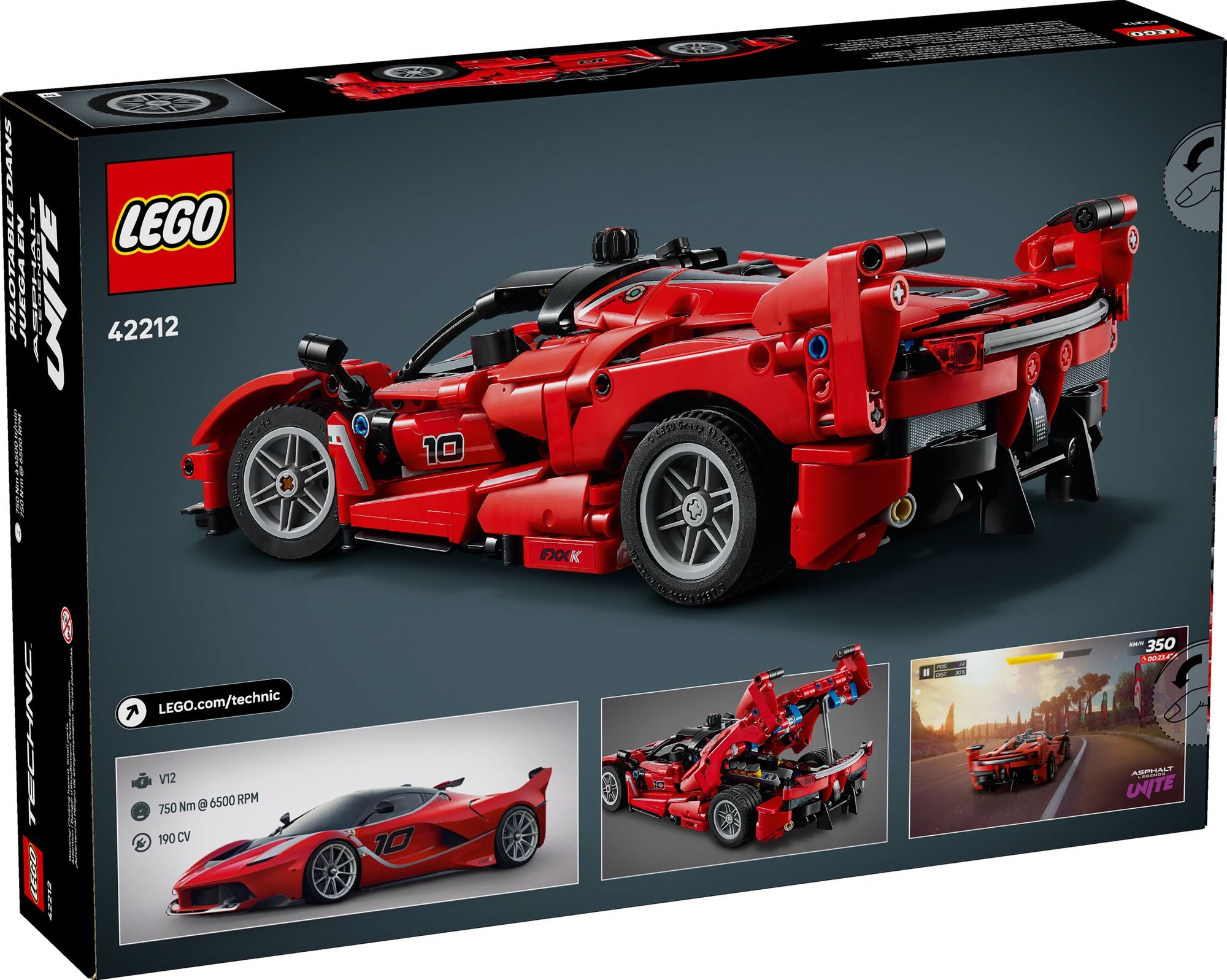 LEGO Technic Ferrari FXX K 42212