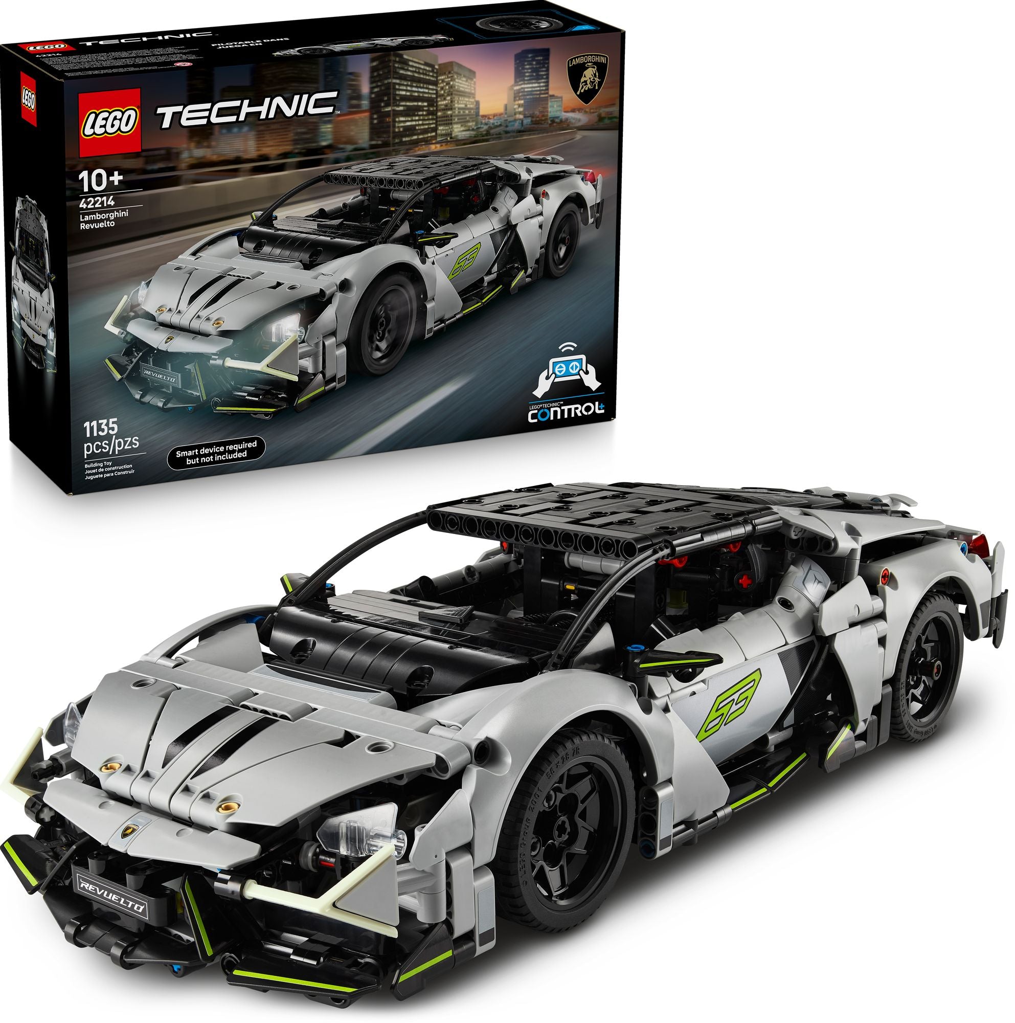 LEGO Technic Lamborghini Revuelto Super Sports Car 42214
