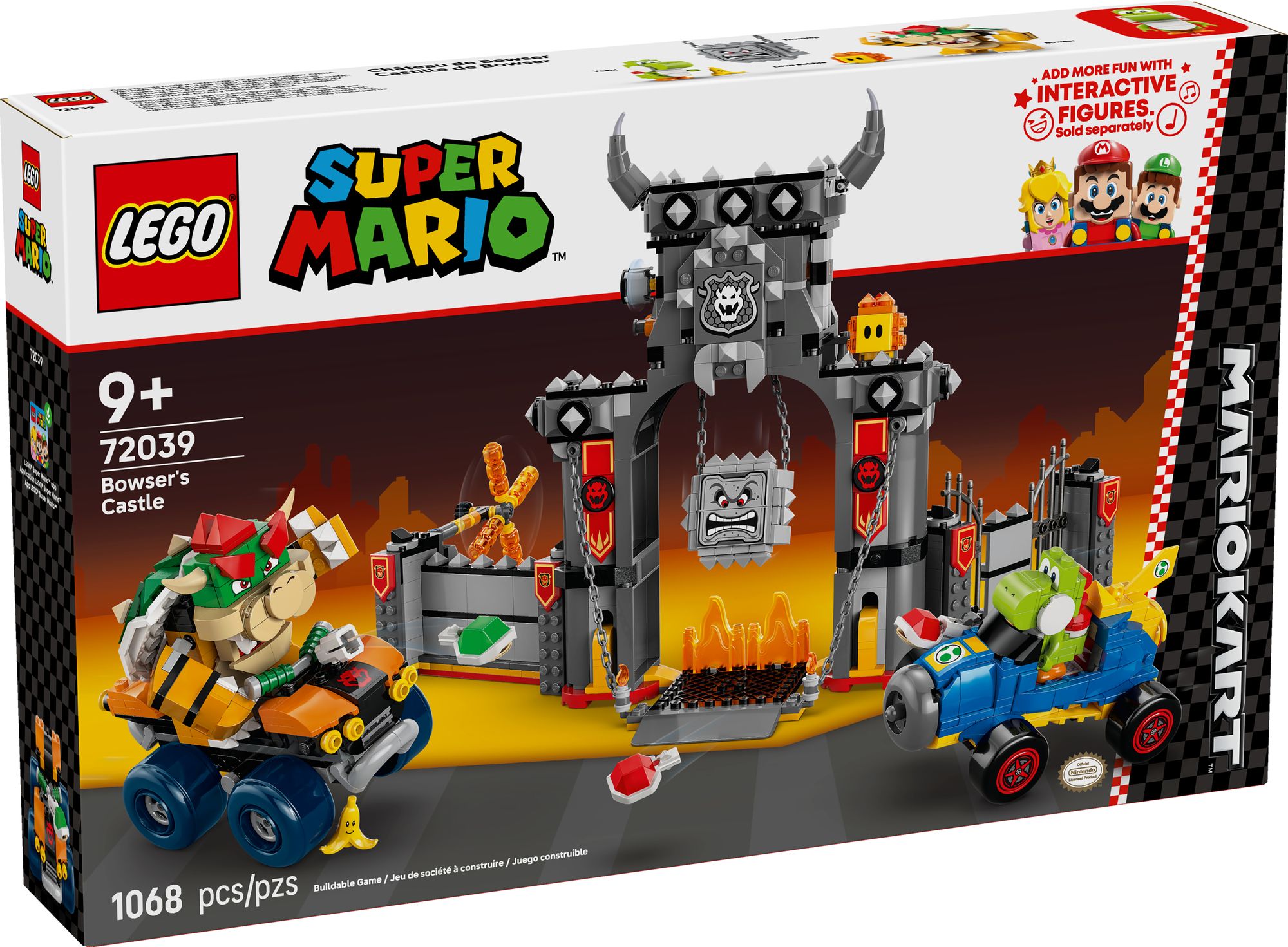 LEGO Super Mario Mario Kart Bowser's Castle 72039
