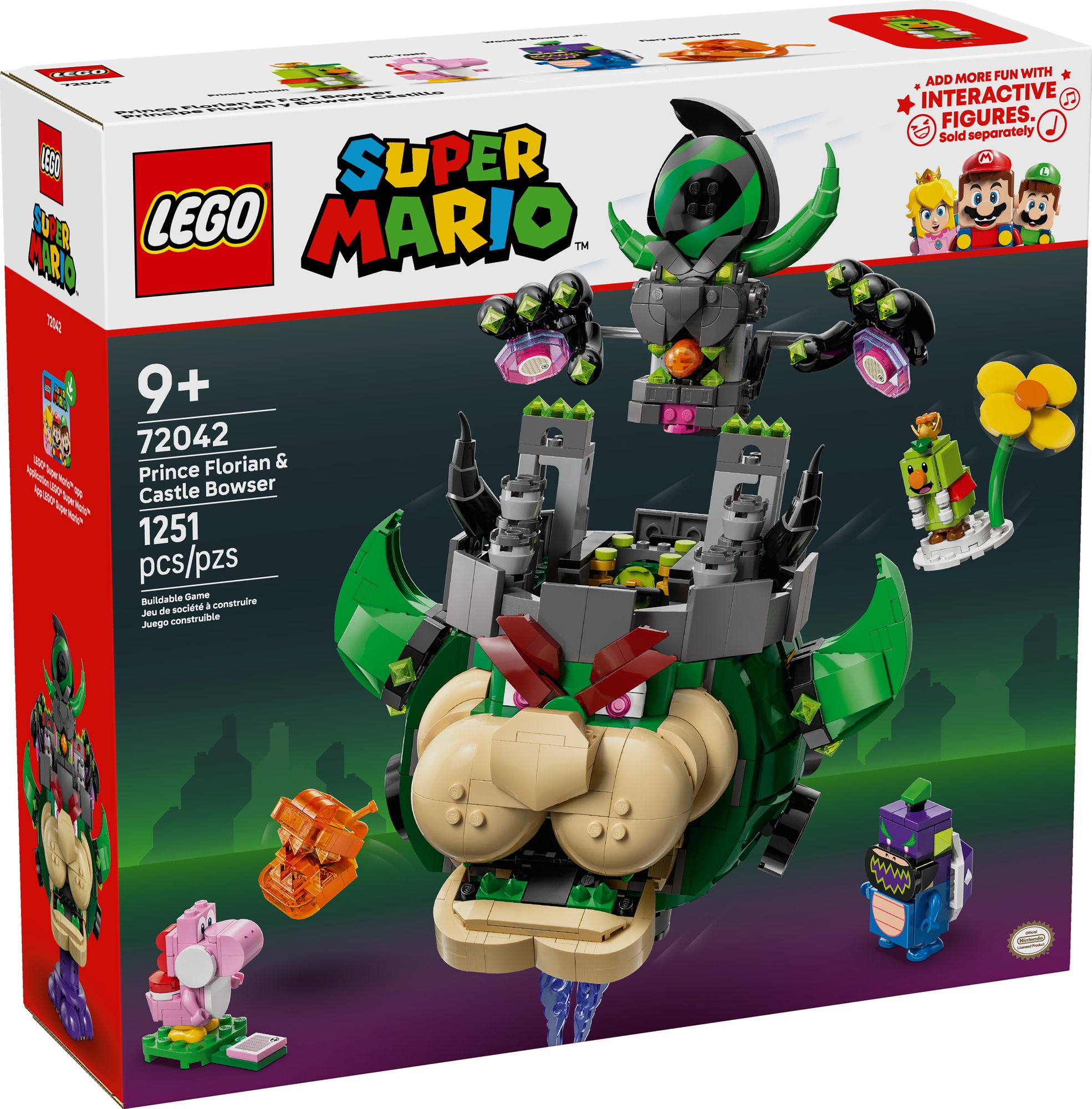 LEGO Super Mario Prince Florian & Castle Bowser 72042