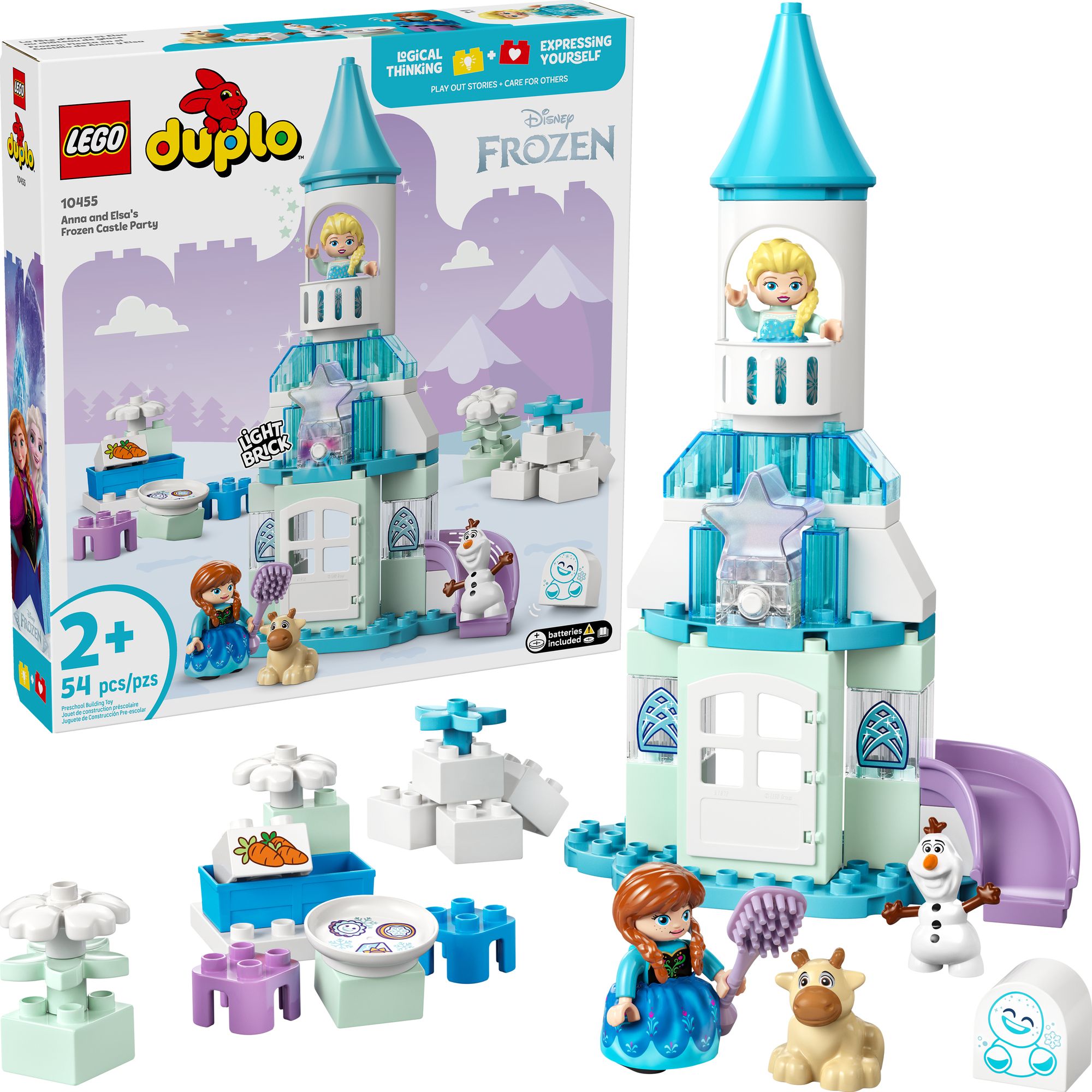 LEGO DUPLO Disney Anna and Elsa's Frozen Castle Party 10455