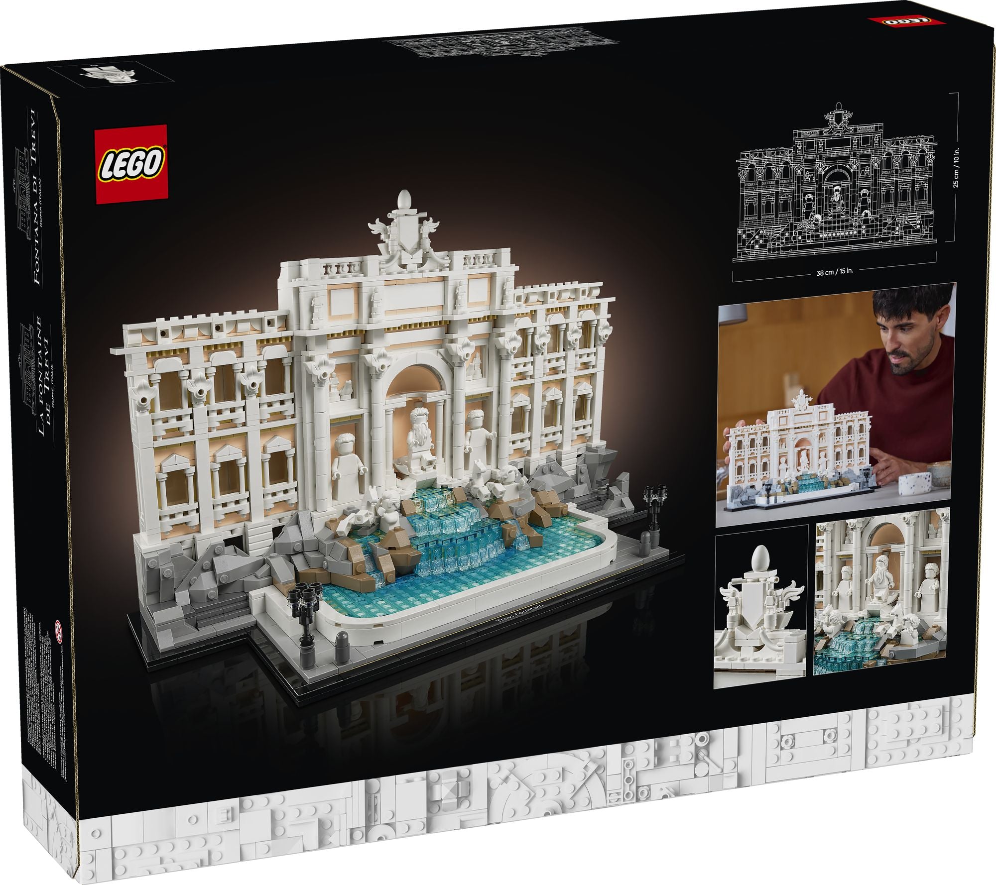LEGO Architecture 21062 Trevi Fountain