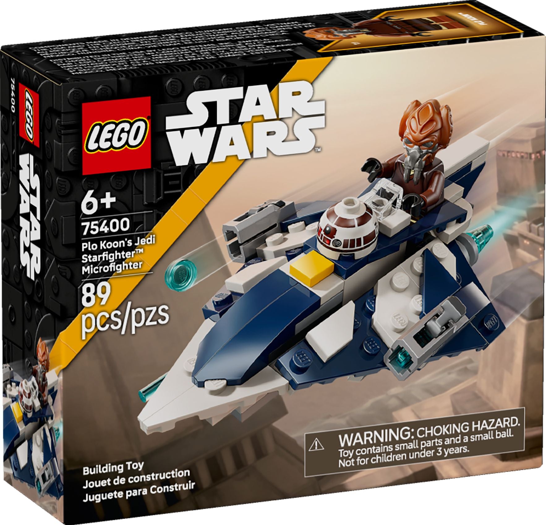 LEGO Star Wars Plo Koon's Jedi Starfighter? Microfighter 75400