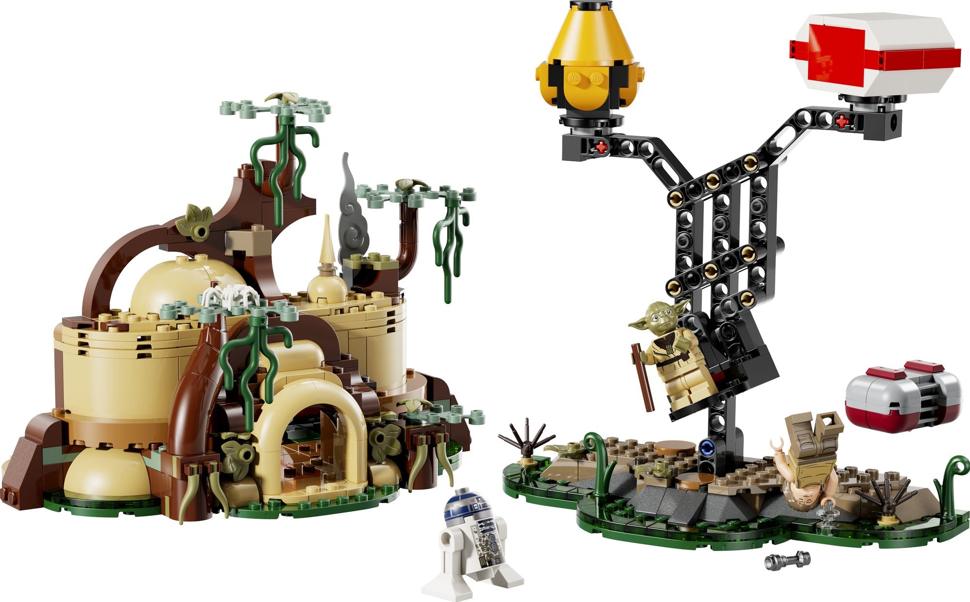 LEGO Star Wars SMART Play™: Yoda's Hut and Jedi Training 75422